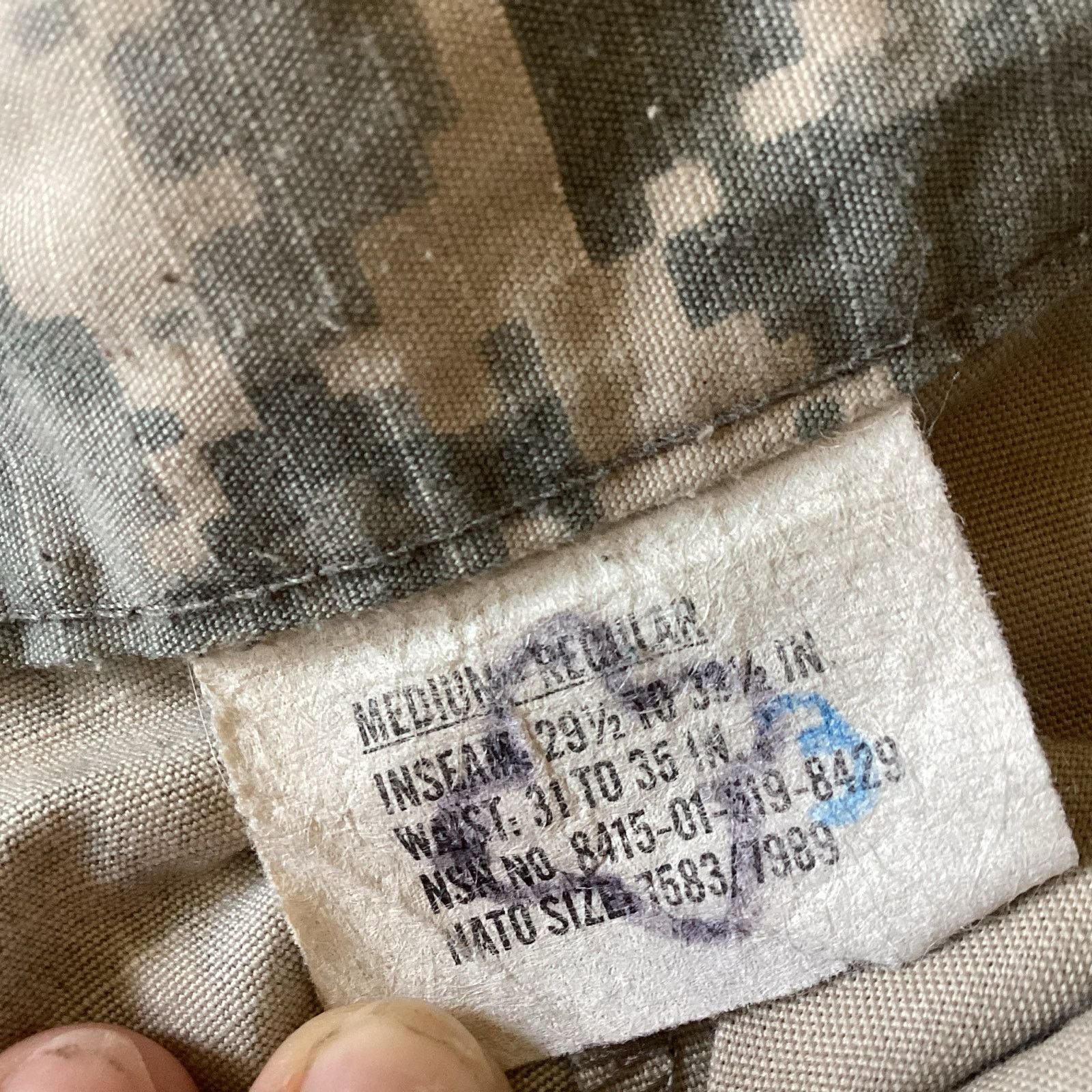 Other US Army ACU Trousers Size US 30 / EU 46 - 7 Thumbnail