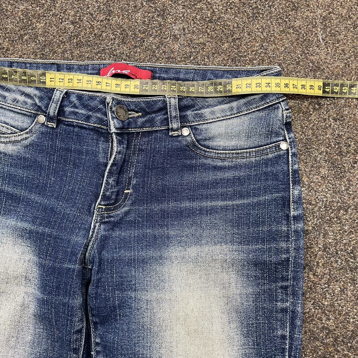 Vintage Y2K Vintage Flared Bootcut Jeans Sun Faded Distressed Grunge Size 32" / US 10 / IT 46 - 6 Thumbnail