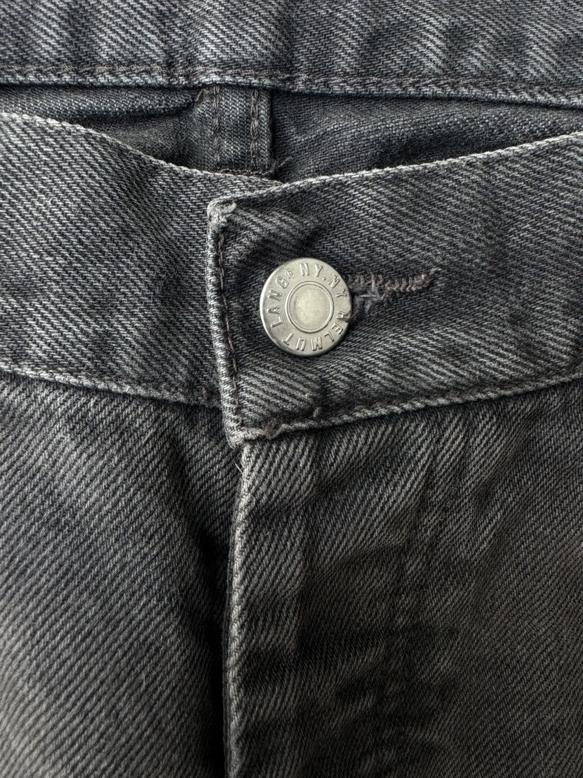Helmut Lang Helmut Lang AW00 Painter Charcoal Classic Cut Denim Jeans Size US 30 / EU 46 - 6 Thumbnail
