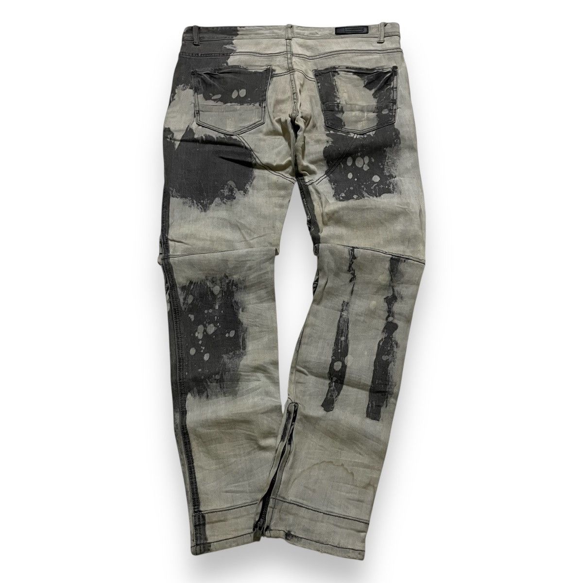 20471120 ORIGINAL BONDAGE ZIPPER ACID WASH DSTAKT DENIM (36×42) Size US 36 / EU 52 - 9 Thumbnail