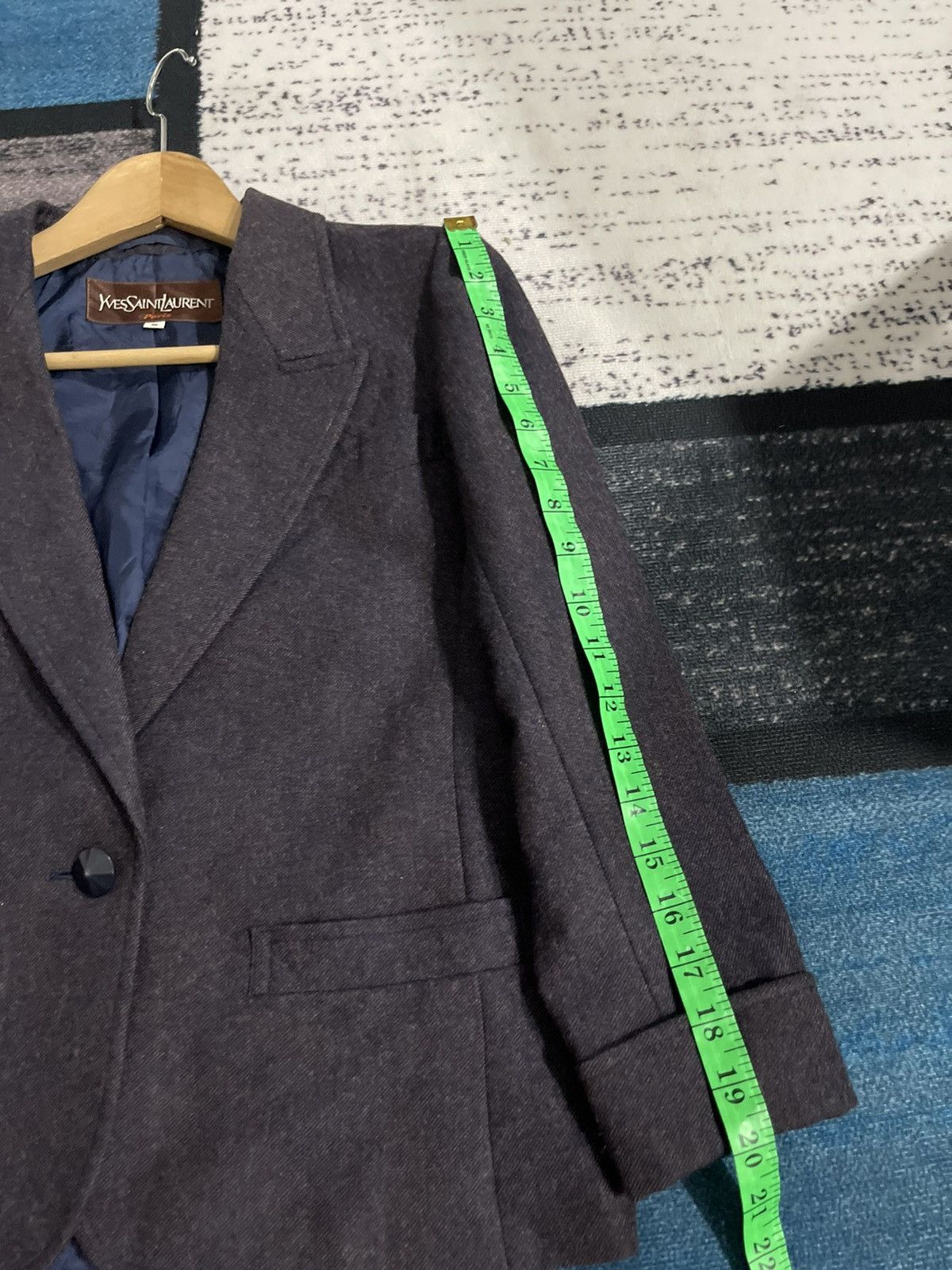 Yves Saint Laurent Vintage Yves Saint Laurent Coat Jacket Size S / US 4 / IT 40 - 16 Thumbnail