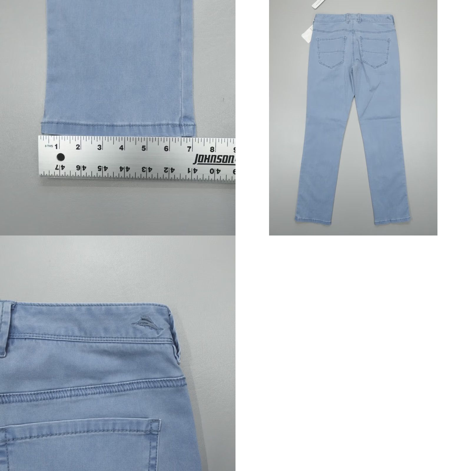 Tommy Bahama Tommy Bahama Boracay 5 Pocket Mens Size 30x32 Port Side Blue Pants - Size US 30 / EU 46 - 8 Thumbnail