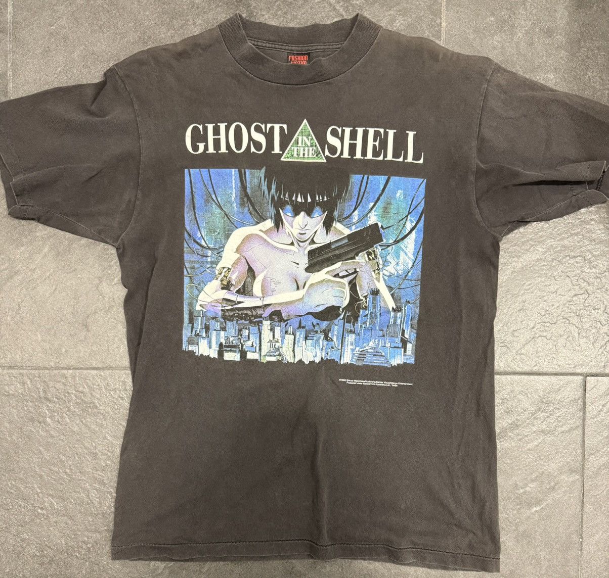 Ghost in the shell vintage poster print Fashion Victim Tag