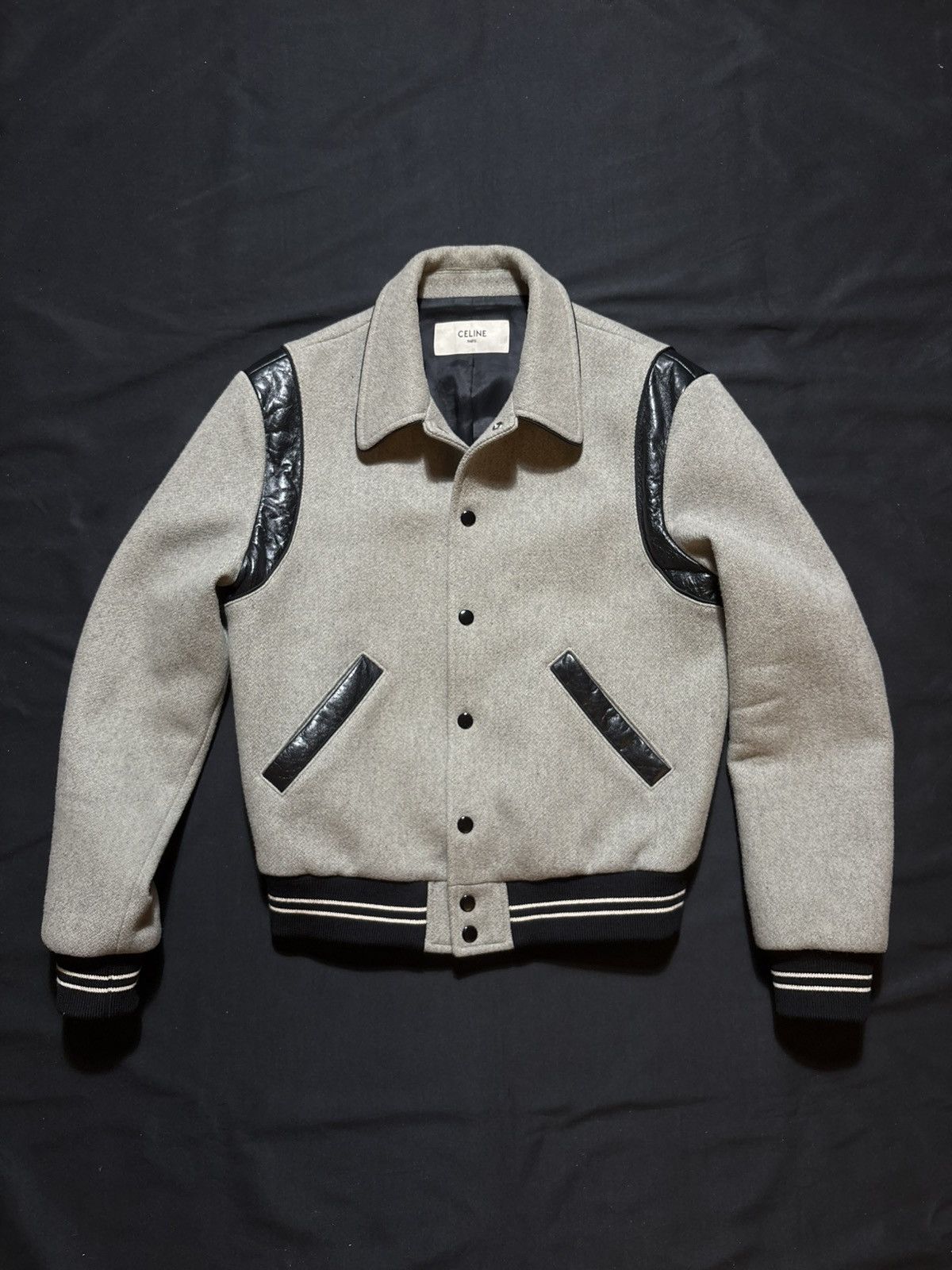 Celine Celine Unlock Your Fantasies Varsity Jacket - Size 46 Size US S / EU 44-46 / 1 - 1 Thumbnail