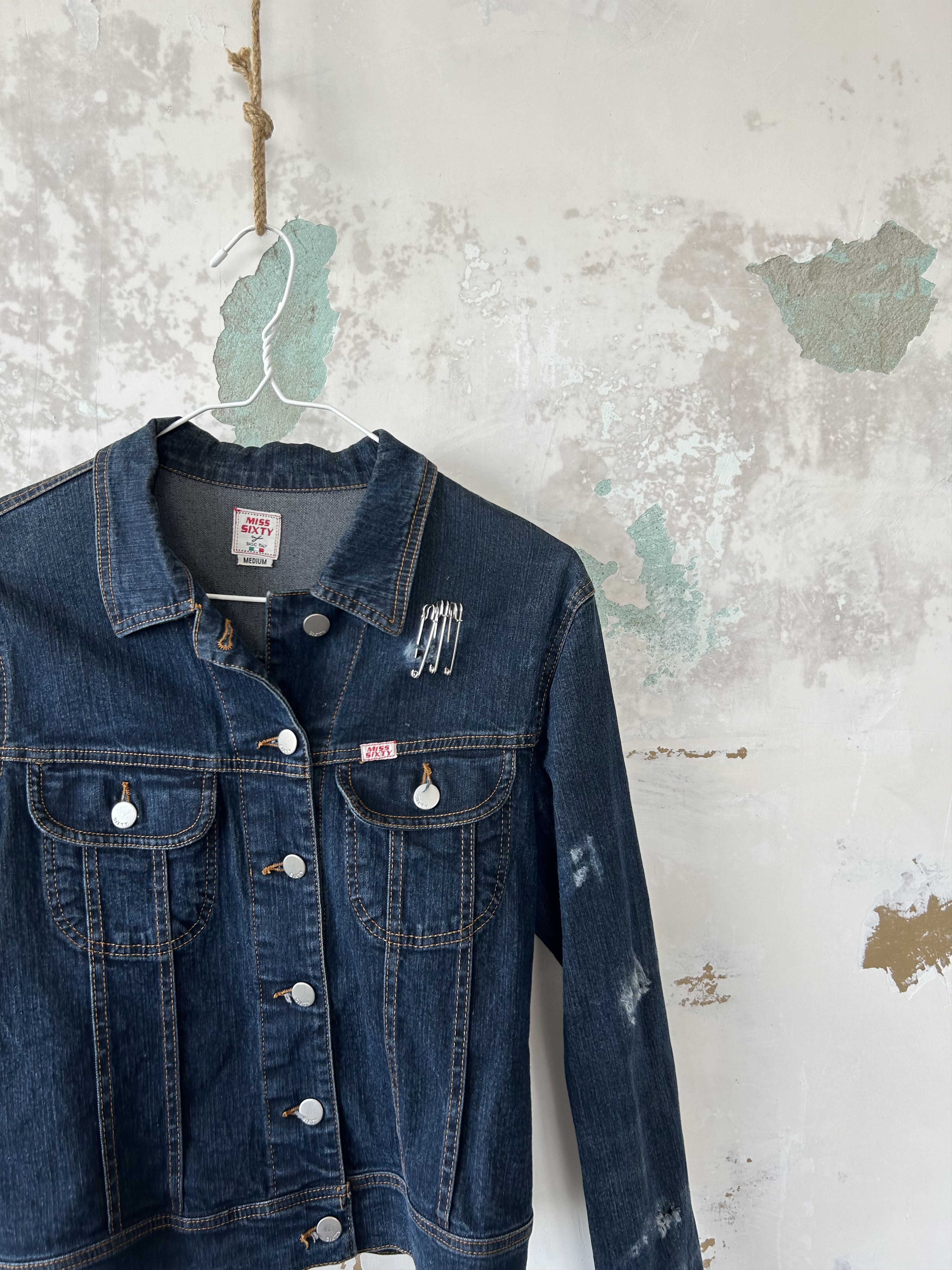 Miss Sixty × Vintage Vintage Miss Sixty denim jacket with fur 2000s y2k Size M / US 6-8 / IT 42-44 - 4 Thumbnail