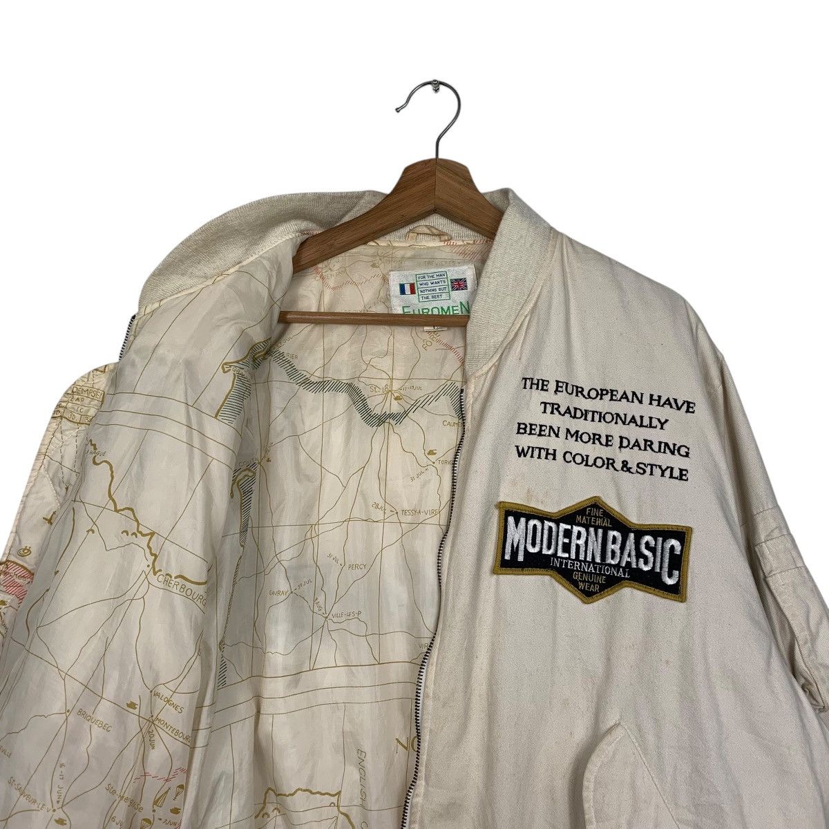 Japanese Brand Japanese Brand Euromen Bomber Jacket Size US L / EU 52-54 / 3 - 9 Thumbnail