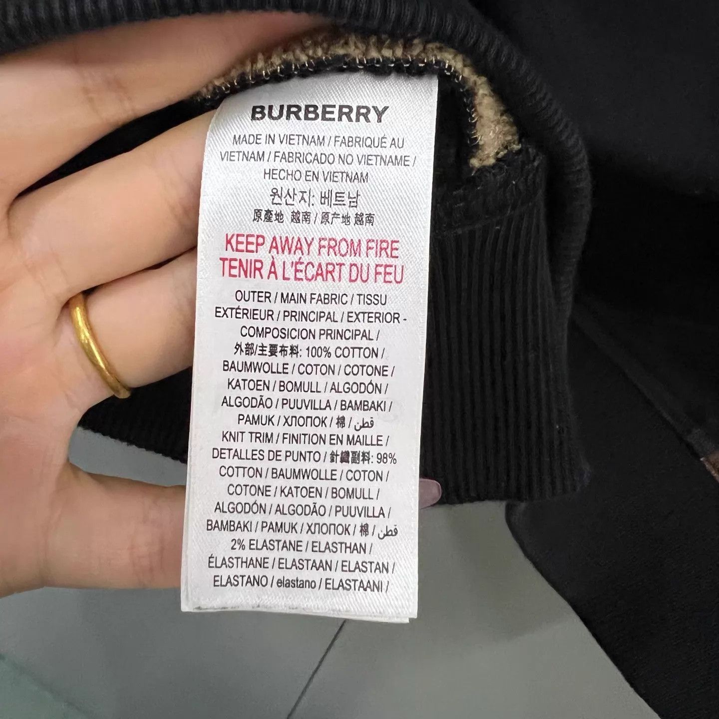 Burberry Burberry black logo hoodie M 95 new Size US M / EU 48-50 / 2 - 3 Thumbnail
