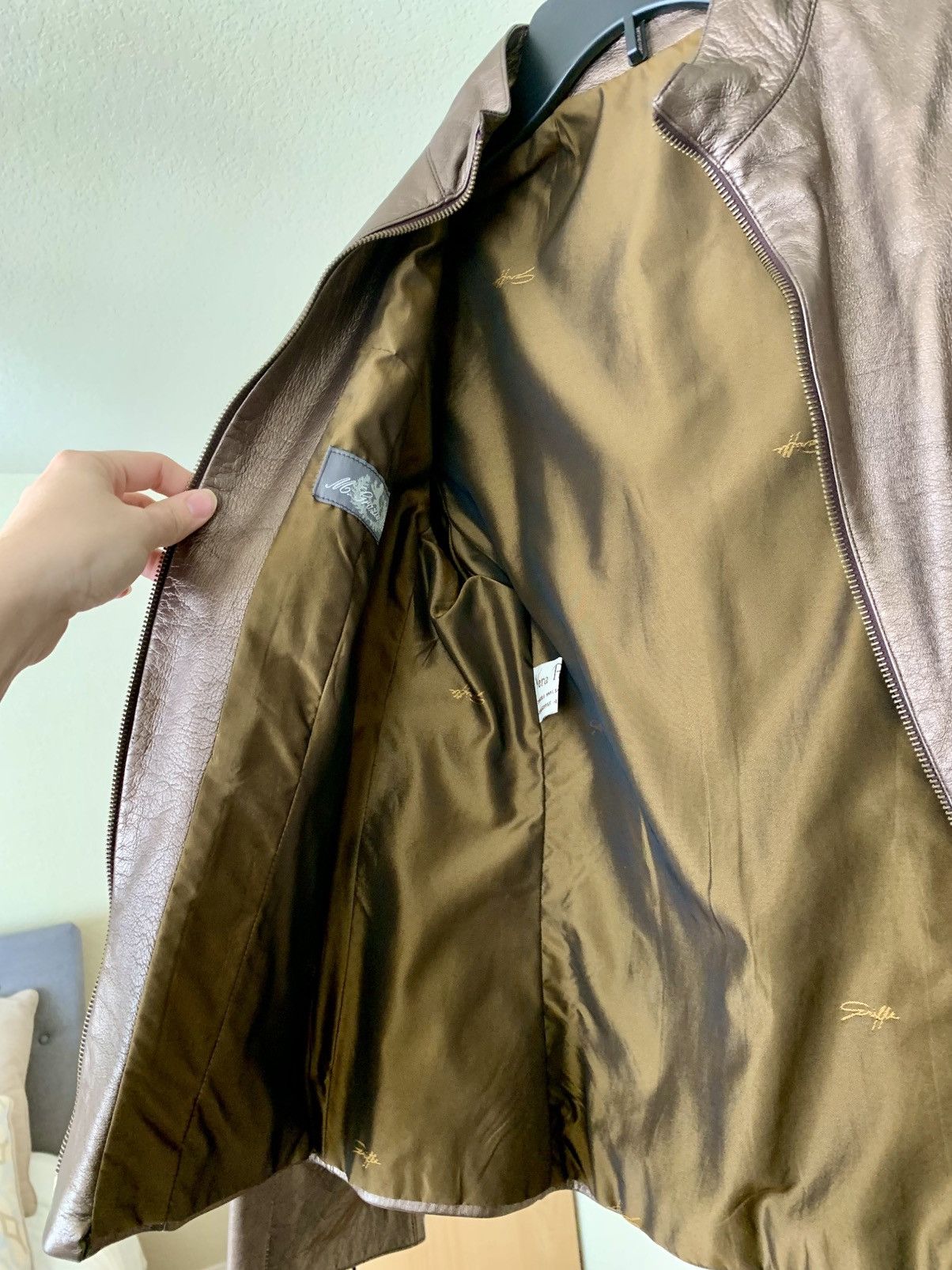 Other Genuine Italian Leather Jacket Size M / US 6-8 / IT 42-44 - 3 Thumbnail
