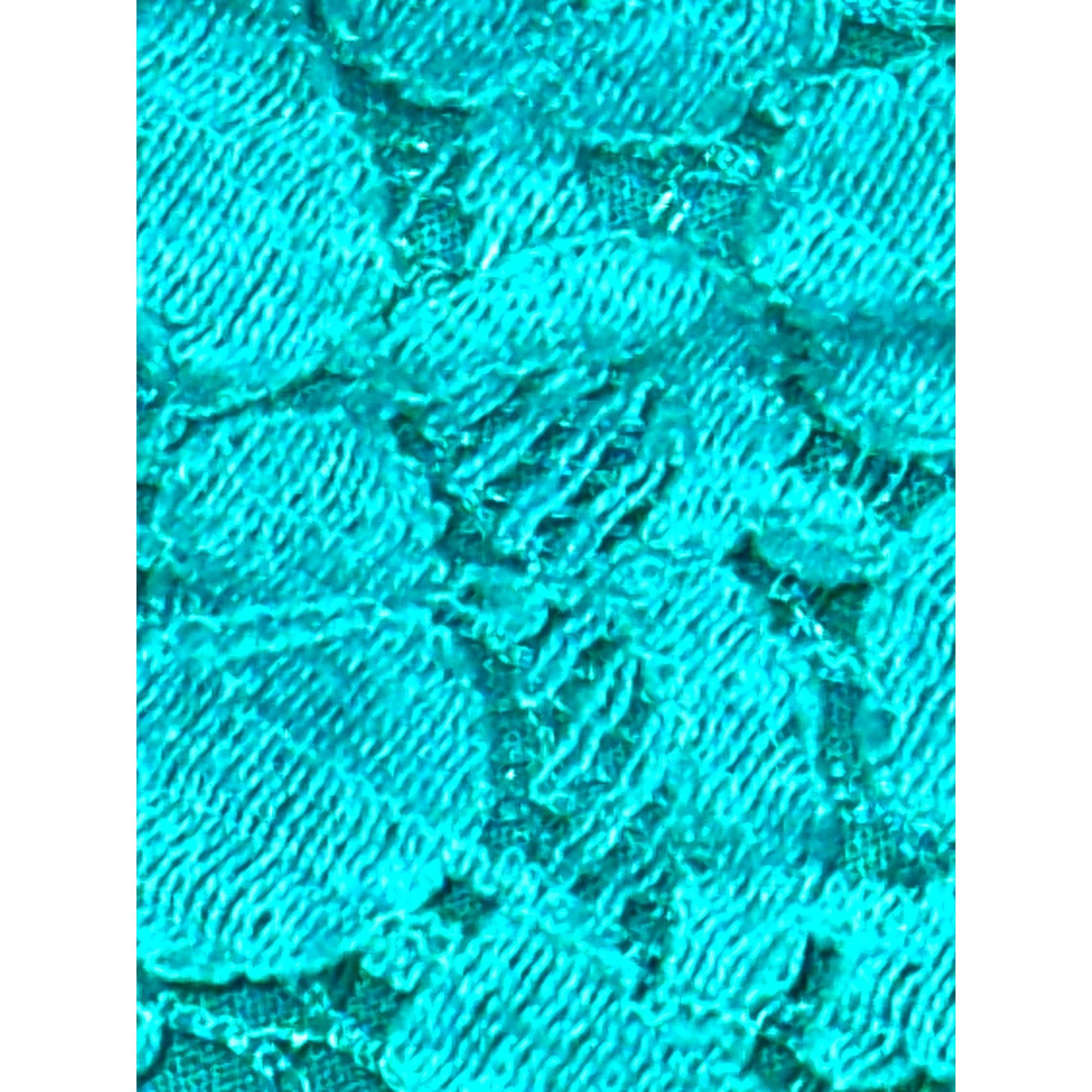 Ann Taylor Ann Taylor Size 4 Turquoise Lace Peplum Blouse Chic Romantic Size S / US 4 / IT 40 - 8 Thumbnail