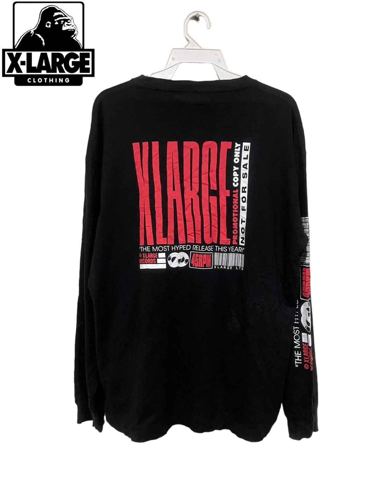 45rpm × X-LARGE × Xlarge X Large LTD 45rpm Shirts Size US XL / EU 56 / 4 - 3 Thumbnail
