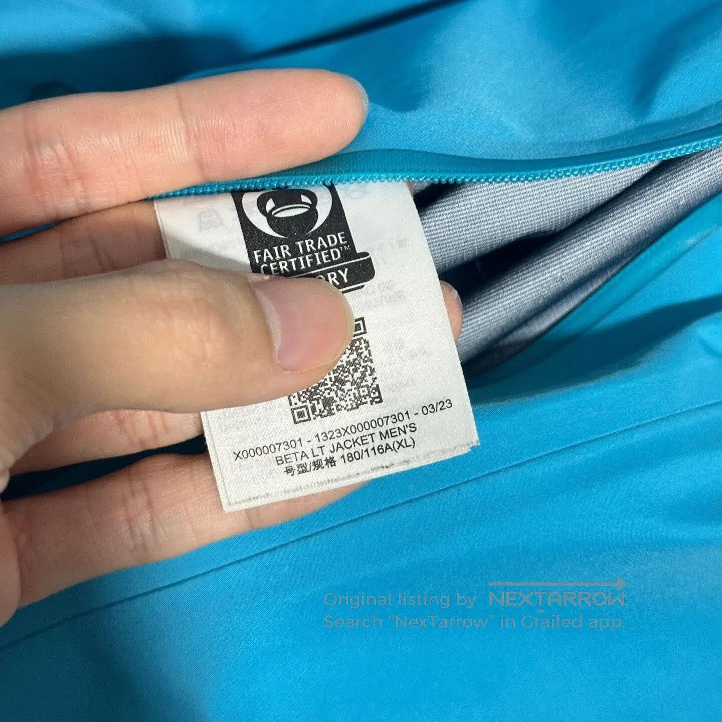 Arc'teryx Arcteryx Beta LT Jacket Waterproof Hooded Coat. Size US XL / EU 56 / 4 - 7 Thumbnail