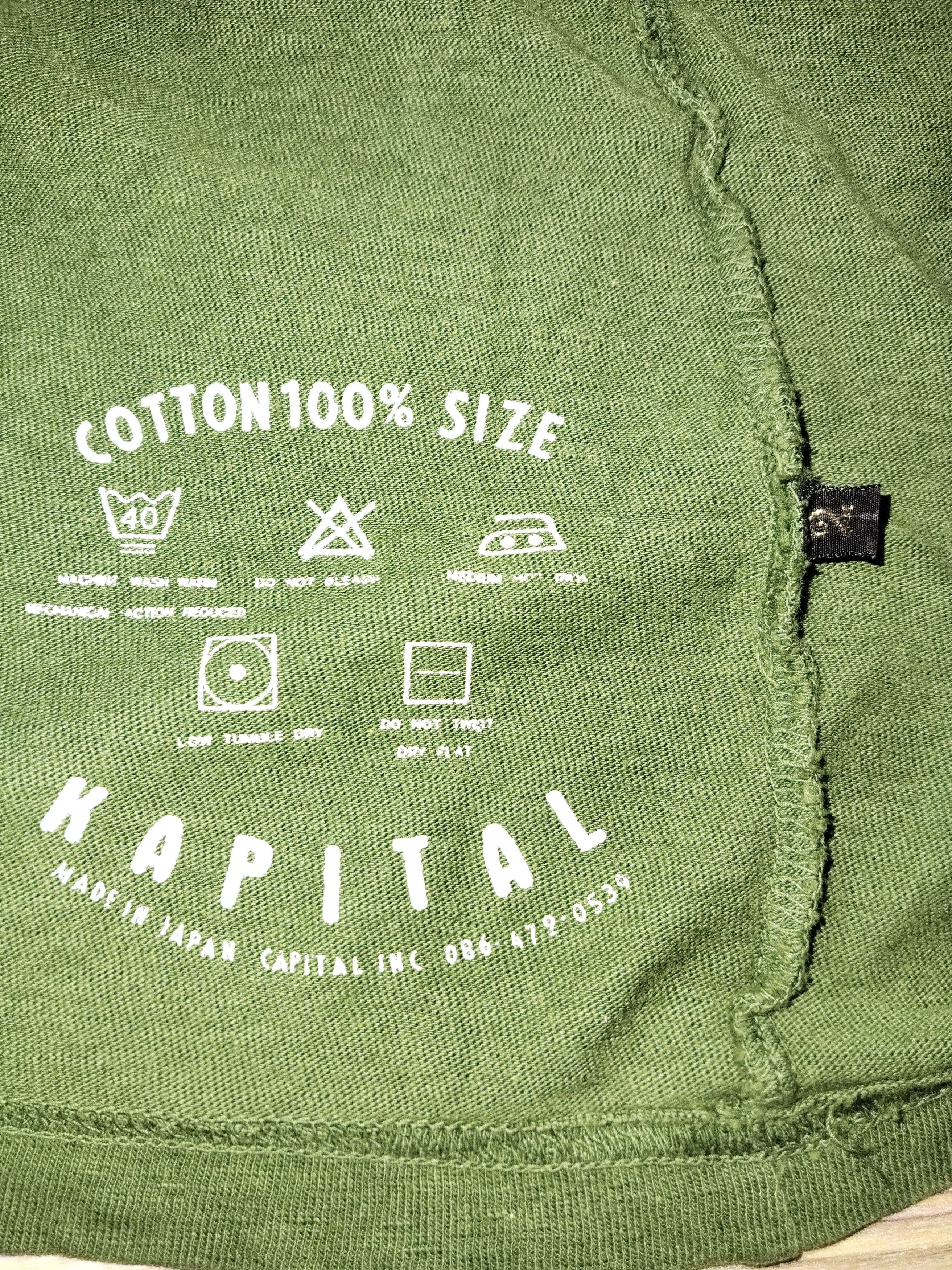 Kapital KAPITAL Plain Long Sleeve Tee Size US L / EU 52-54 / 3 - 9 Thumbnail
