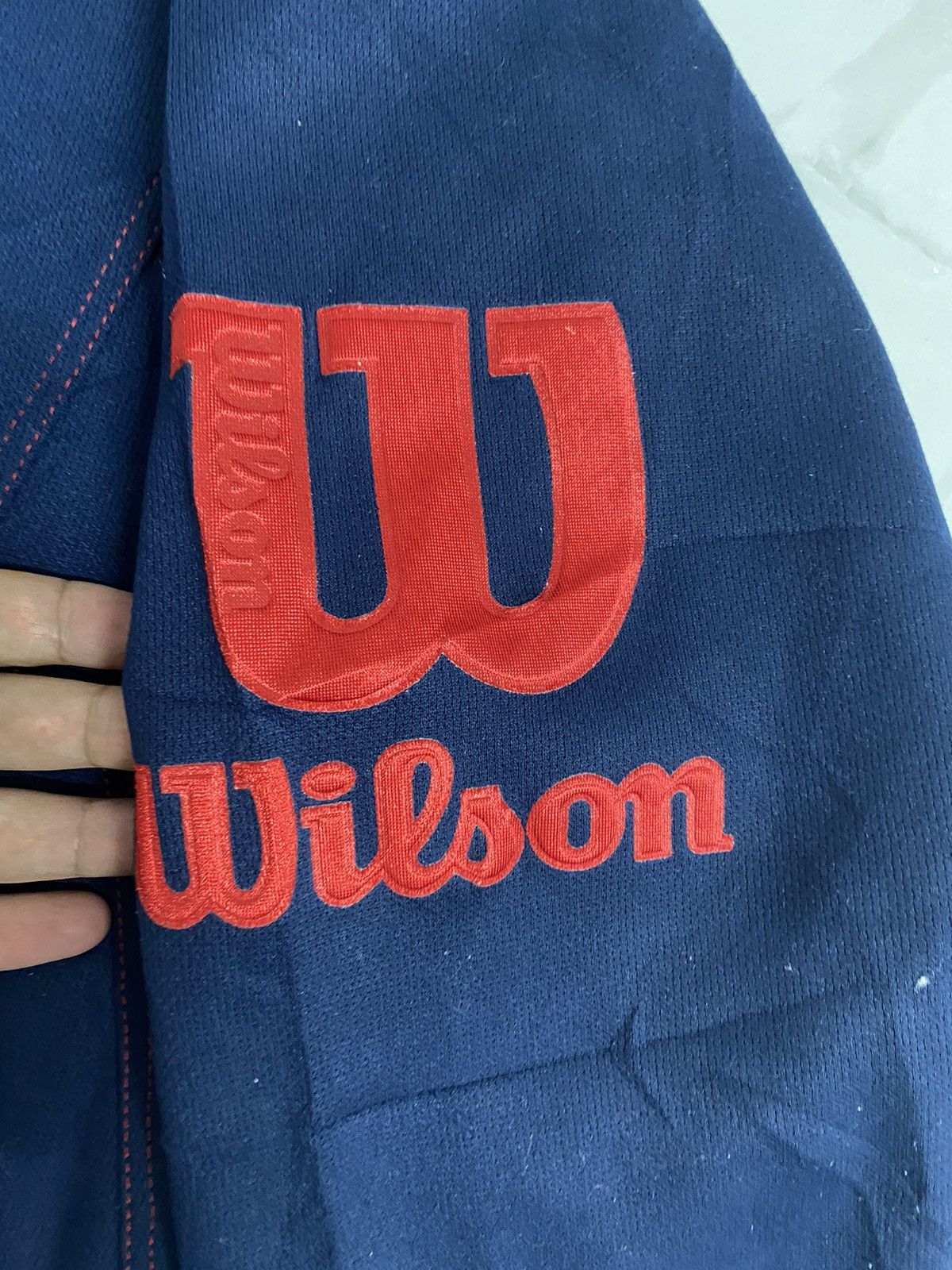 Japanese Brand × Vintage × Wilson Vintage Wilson Sidetape Tracktop Jacket Size US M / EU 48-50 / 2 - 4 Thumbnail