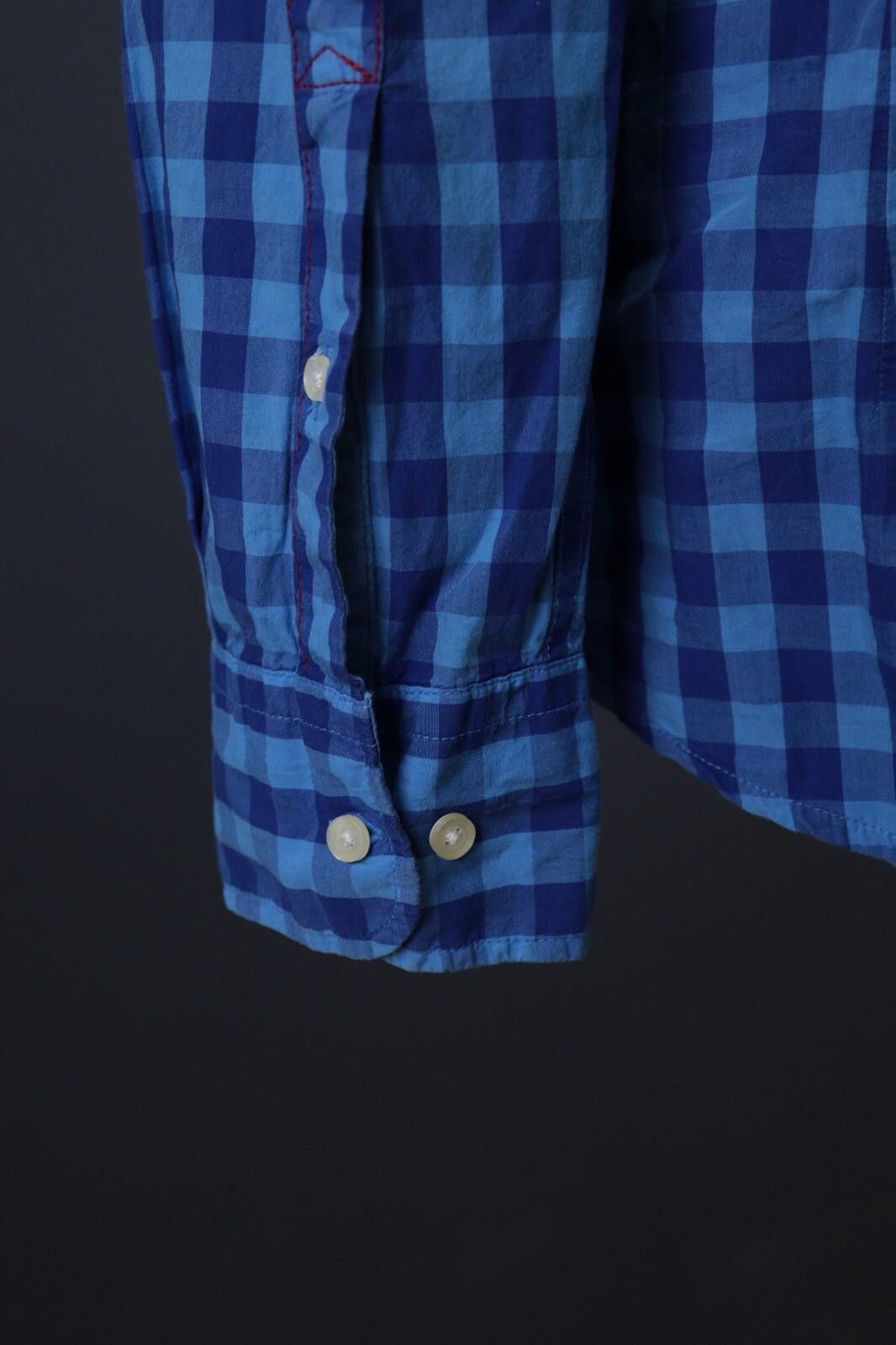 La Martina La Martina Blue Check Slim Saint Tropez Shirt Size XXL Size US XXL / EU 58 / 5 - 12 Thumbnail