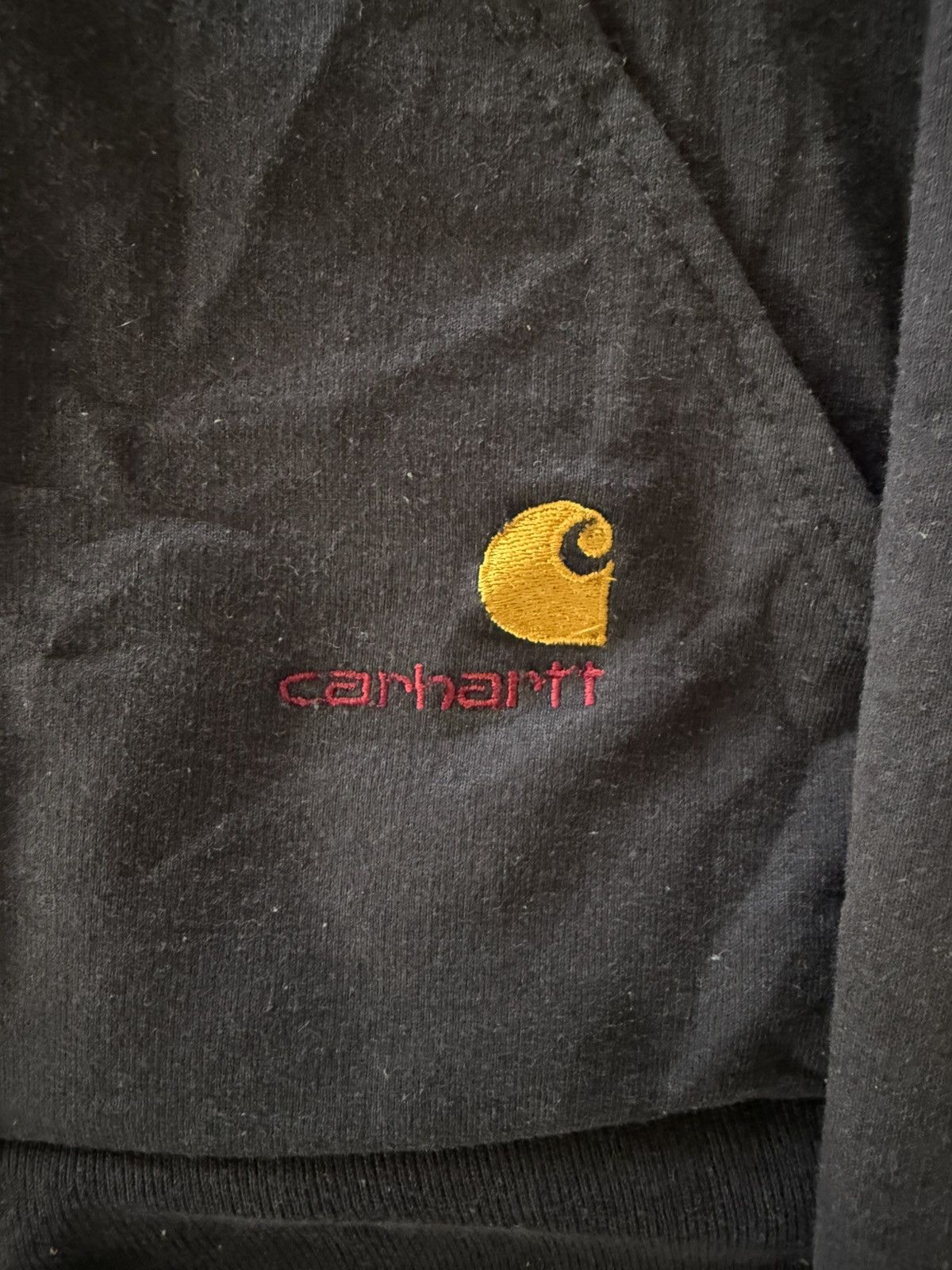 Carhartt VINTAGE CARHARTT DISTRESS ZIPPER HOODIES Size US L / EU 52-54 / 3 - 5 Thumbnail