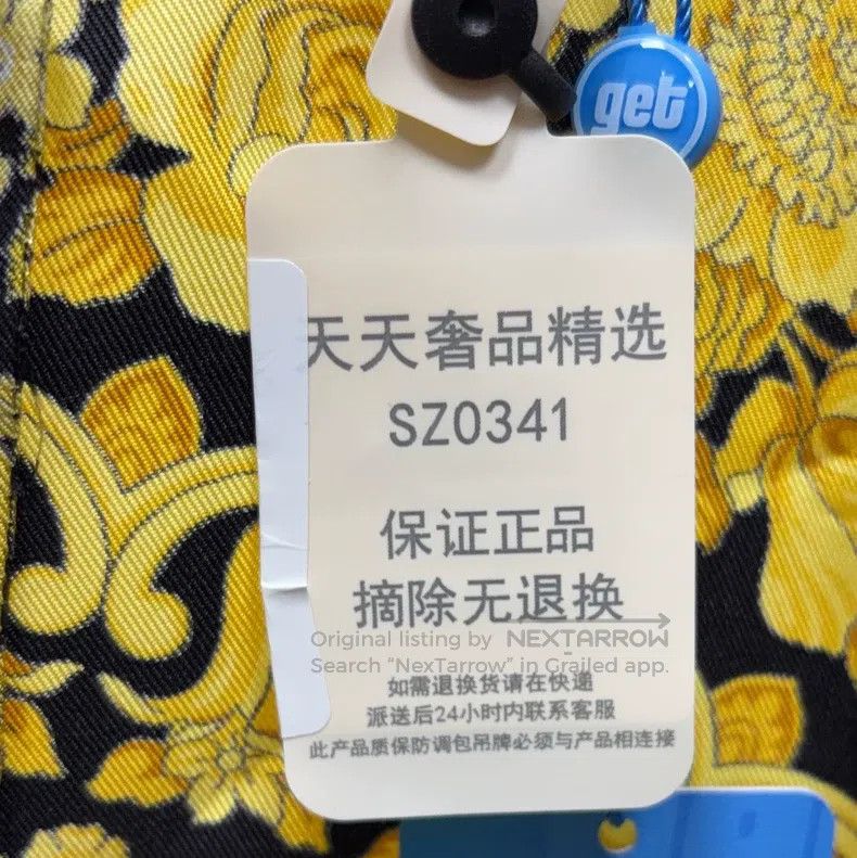Versace Versace A silk shirt full of prints Size US XS / EU 42 / 0 - 6 Thumbnail