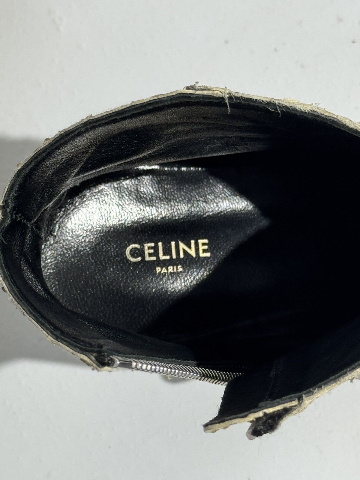 Celine SS20 Celine Snakeskin Berlin Cuban Heel Ankle Boots Size US 6 / EU 39 - 10 Thumbnail