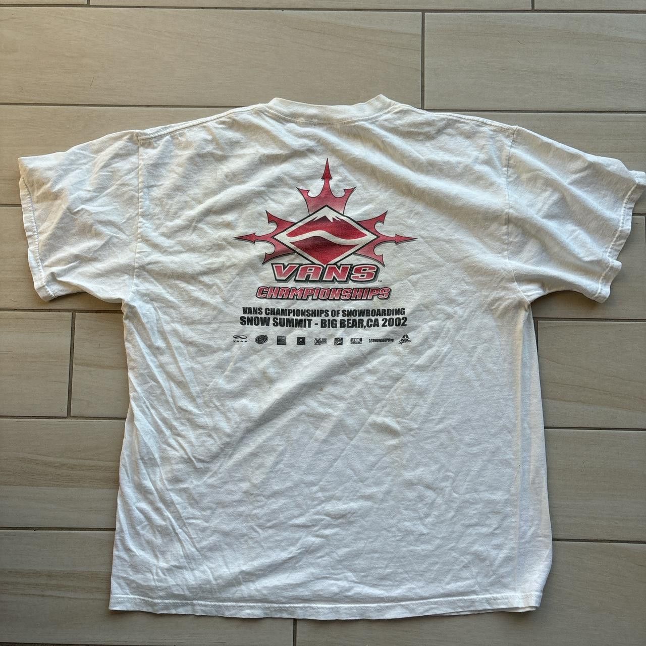 2002 VANS Championships of snowboarding very rare T