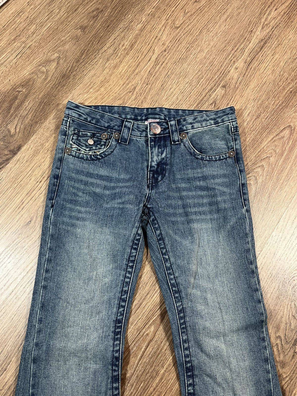 True Religion Vintage True Religion Flare Jeans Size 28" / US 6 / IT 42 - 4 Thumbnail