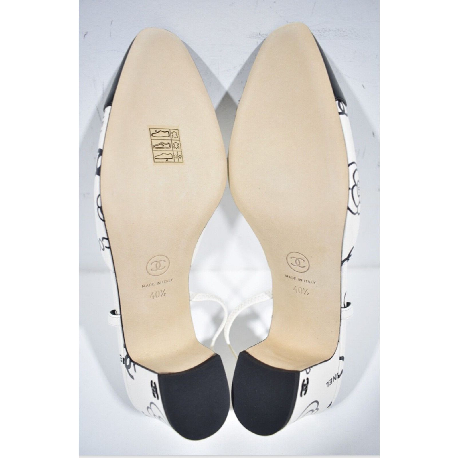 Chanel Mademoisele Coco Sling CC Logo Slingback Sandal Heel 40.5 Size US 10.5 / IT 40.5 - 12 Thumbnail