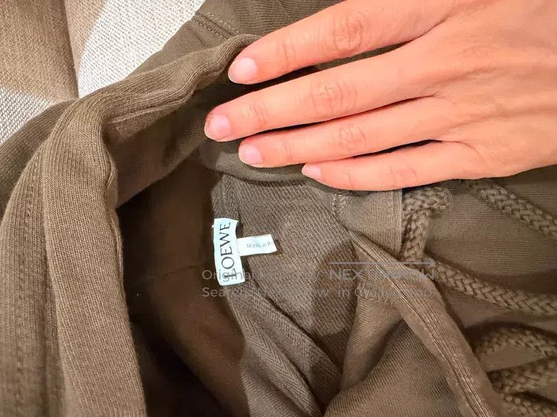 Loewe Loewe Coffee Hooded Sweatshirt Size S / US 4 / IT 40 - 4 Thumbnail