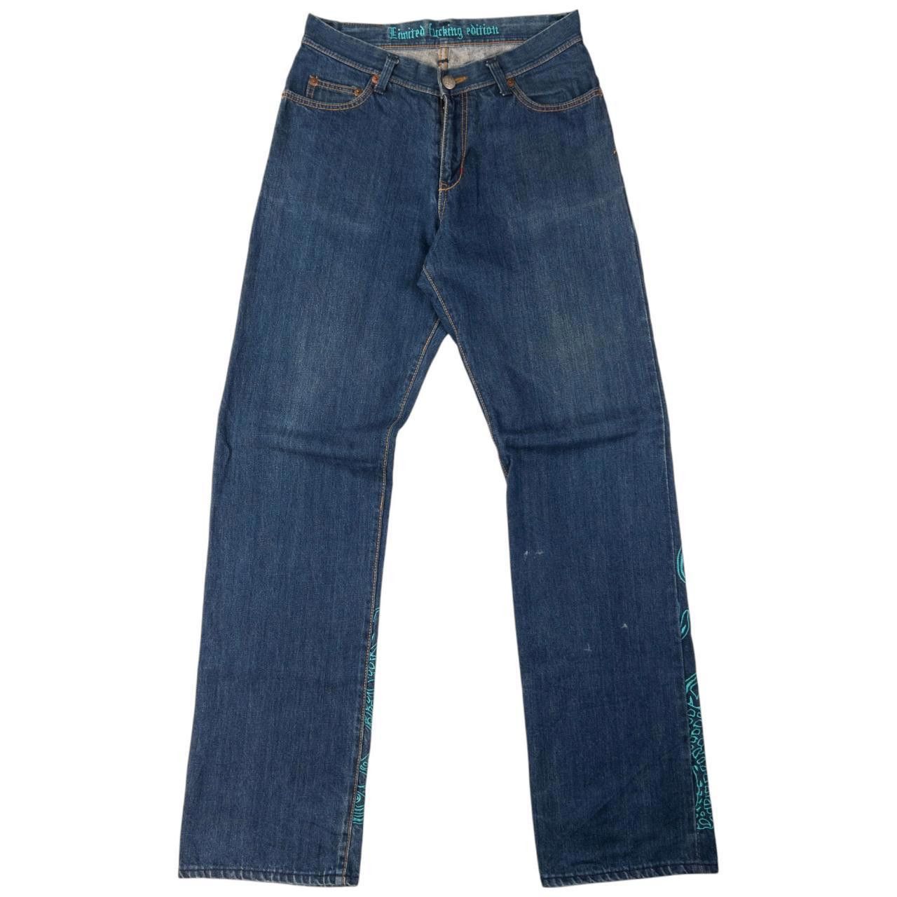 The Unbranded Brand Vintage Dragon Japanese Denim Jeans Size W30 Size US 29 - 1 Thumbnail