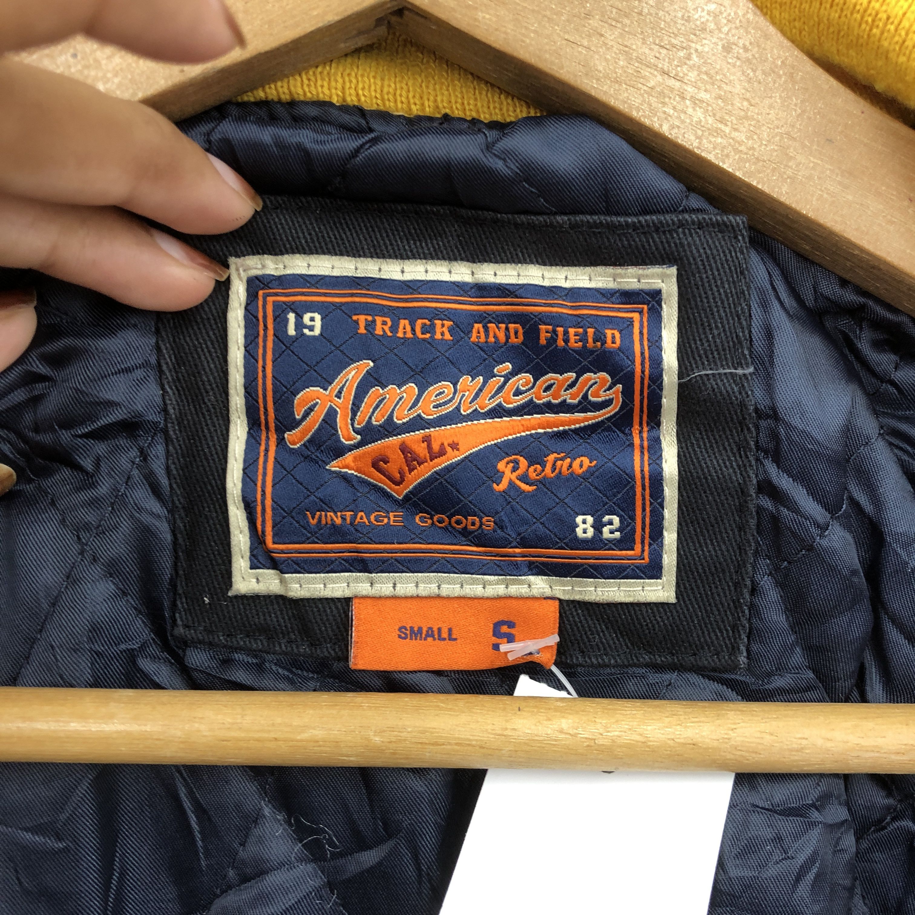 Japanese Brand Vintage C Letterman Sweater Retro Button Varsity Sweatshirt Size US S / EU 44-46 / 1 - 6 Thumbnail