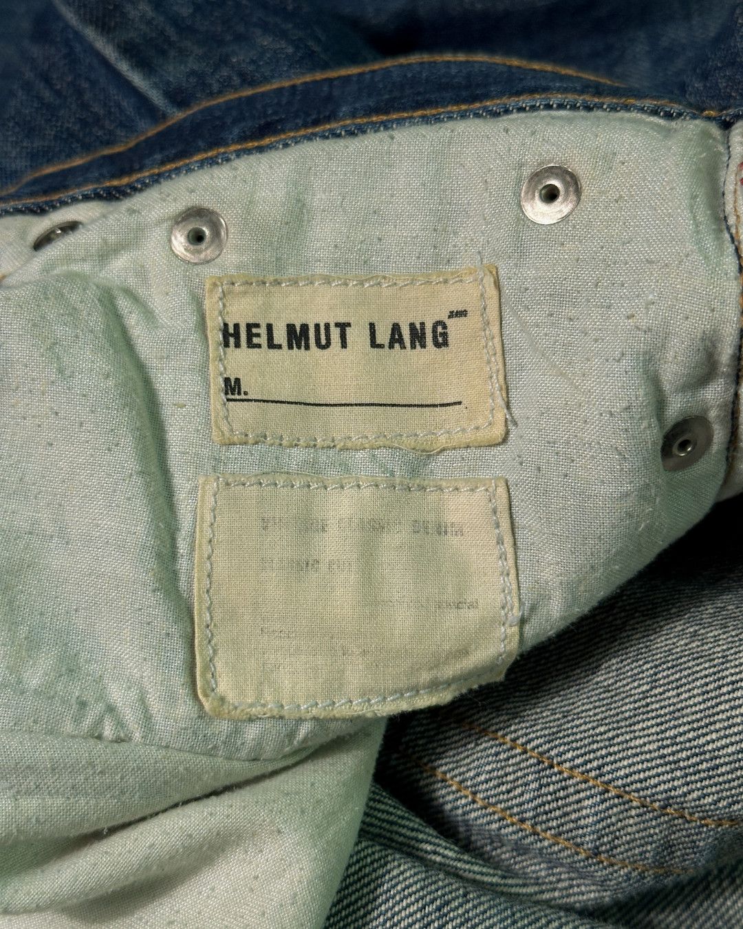 Helmut Lang SS96 Vintage Classic Denim Size US 27 - 10 Thumbnail