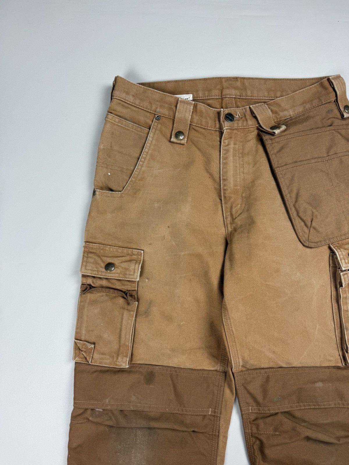 Carhartt Carhartt Canvas Workwear Double Knee Cargo Pants Trousers Size US 30 / EU 46 - 6 Thumbnail