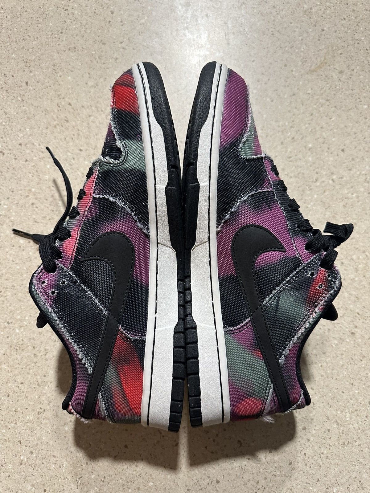 Nike Nike Dunk Low Graffiti Pink Size US 10.5 / EU 43-44 - 3 Thumbnail
