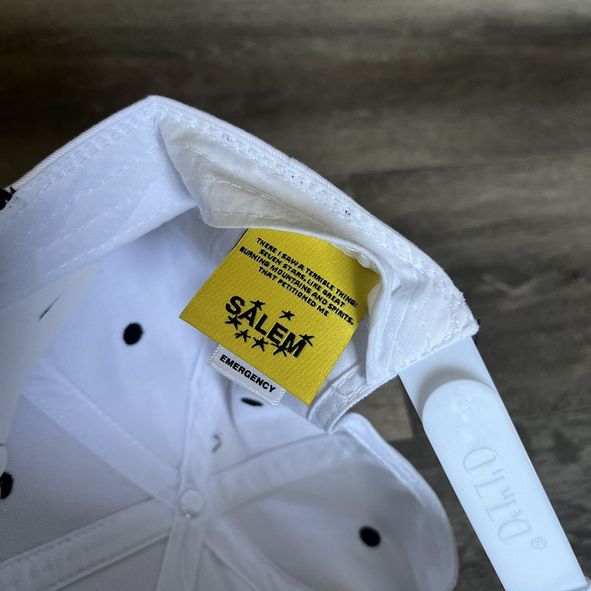 S4LEM S4LEM Salem EU European Flag Hat White Black New Size ONE SIZE - 6 Thumbnail