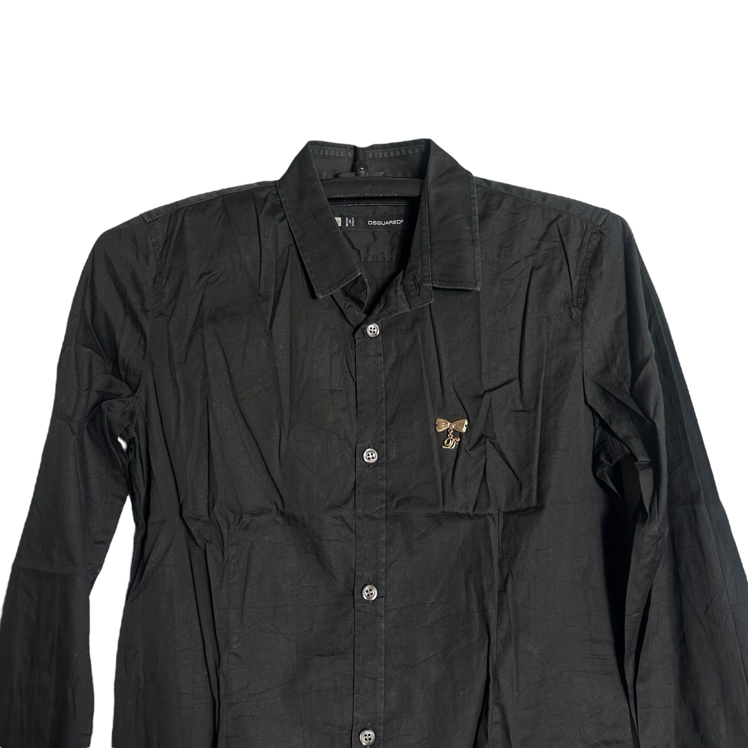 Dsquared2 🔥RARE🔥Vintage DsQuared2 Plain Button Up Shirt Size M / US 6-8 / IT 42-44 - 2 Thumbnail
