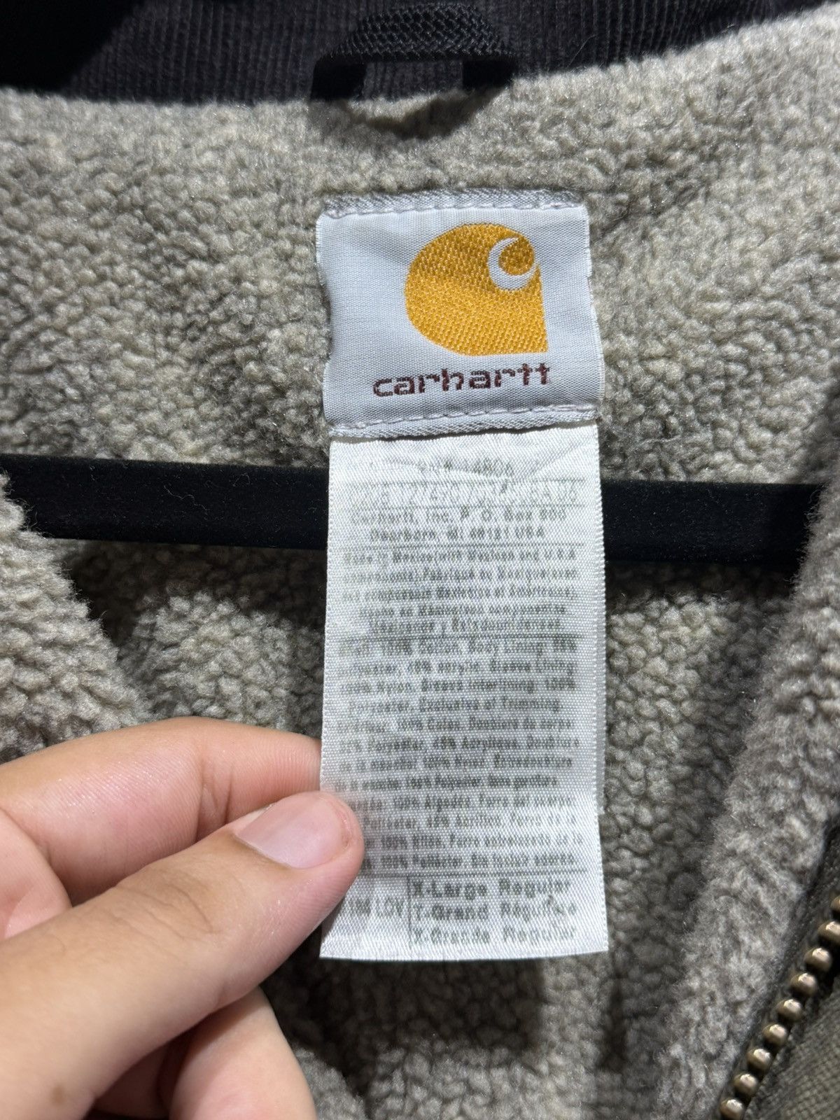 Carhartt Y2k Carhartt pine green sherpa jacket Size US XL / EU 56 / 4 - 3 Thumbnail