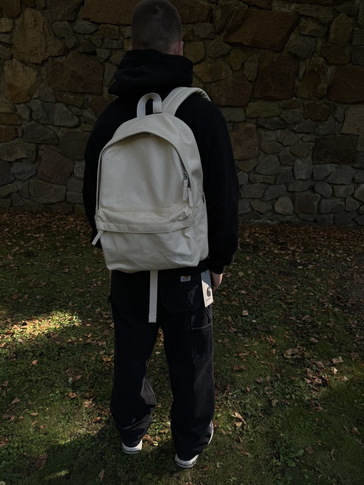 Stussy Stussy Canvas backpack Natural Size ONE SIZE - 4 Thumbnail