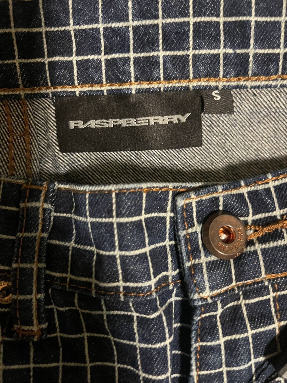 The GV Gallery The Gv Gallery Checkered Denim Size US 32 / EU 48 - 6 Thumbnail
