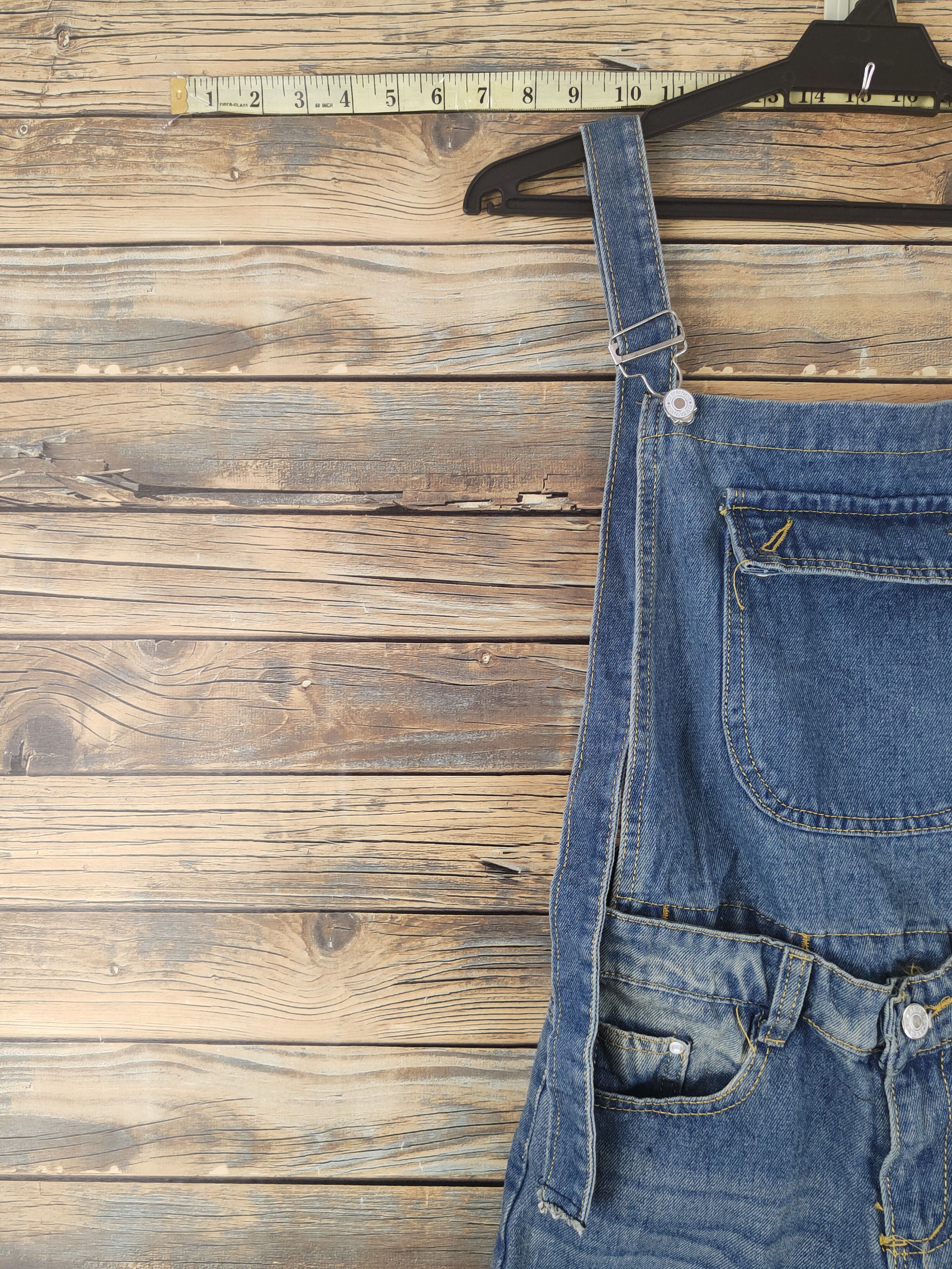Japanese Brand × Vintage Vintage Japanese Brand Blue Denim Mickey Mouse Jumpsuits Size 27" / US 4 / IT 40 - 3 Thumbnail