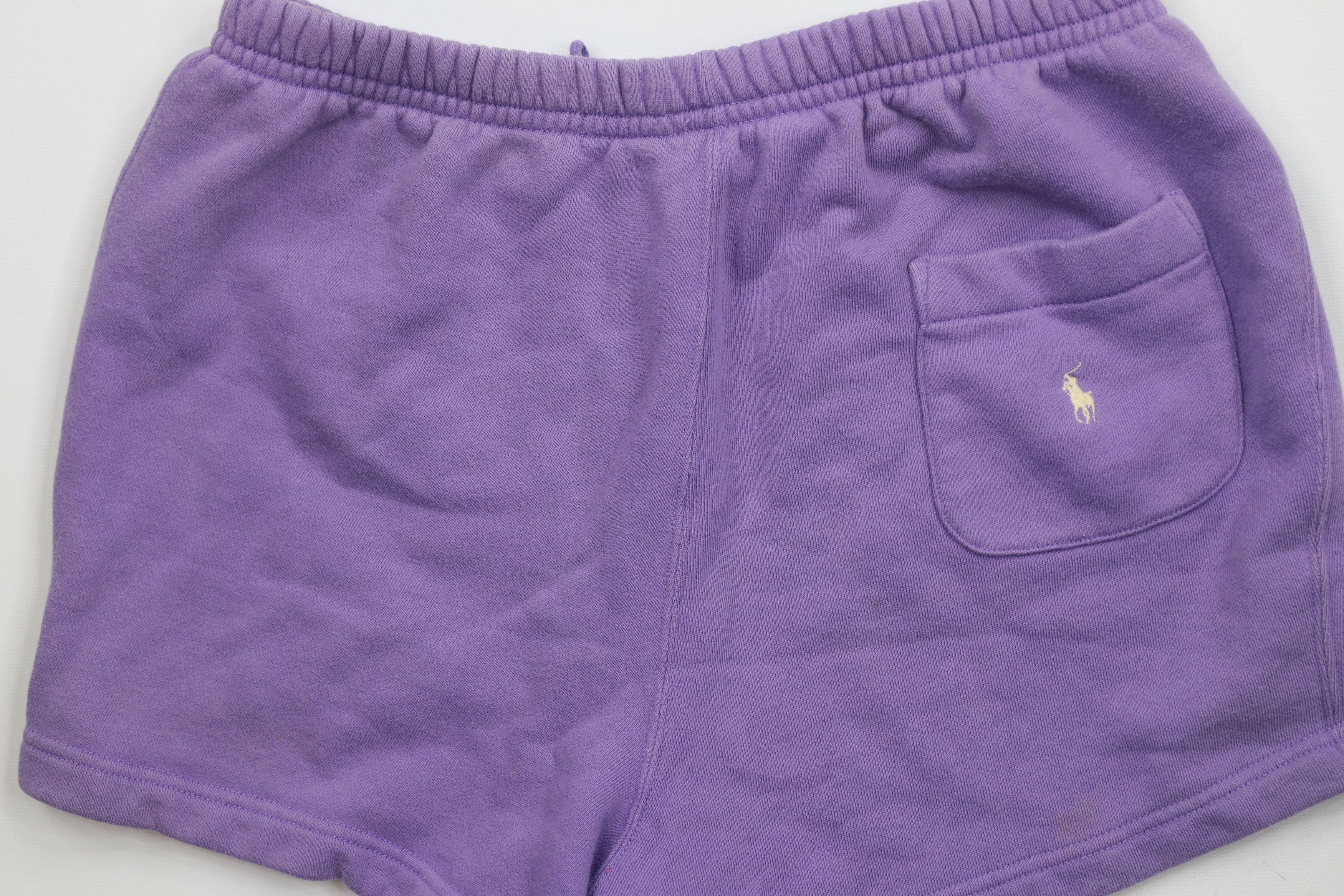 Ralph Lauren × Vintage Vintage 90s Ralph Lauren French Terry Sweatpants Shorts Size 28" / US 6 / IT 42 - 11 Thumbnail