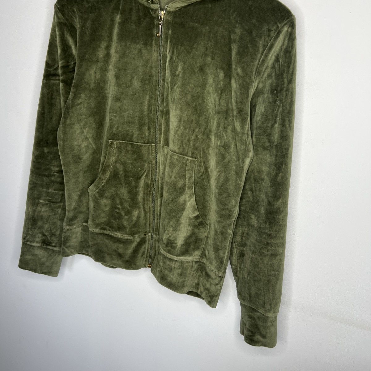 Juicy Couture Vintage Juicy Couture Hoodie + Pants Set Tracksuit Velour Size M / US 6-8 / IT 42-44 - 4 Thumbnail