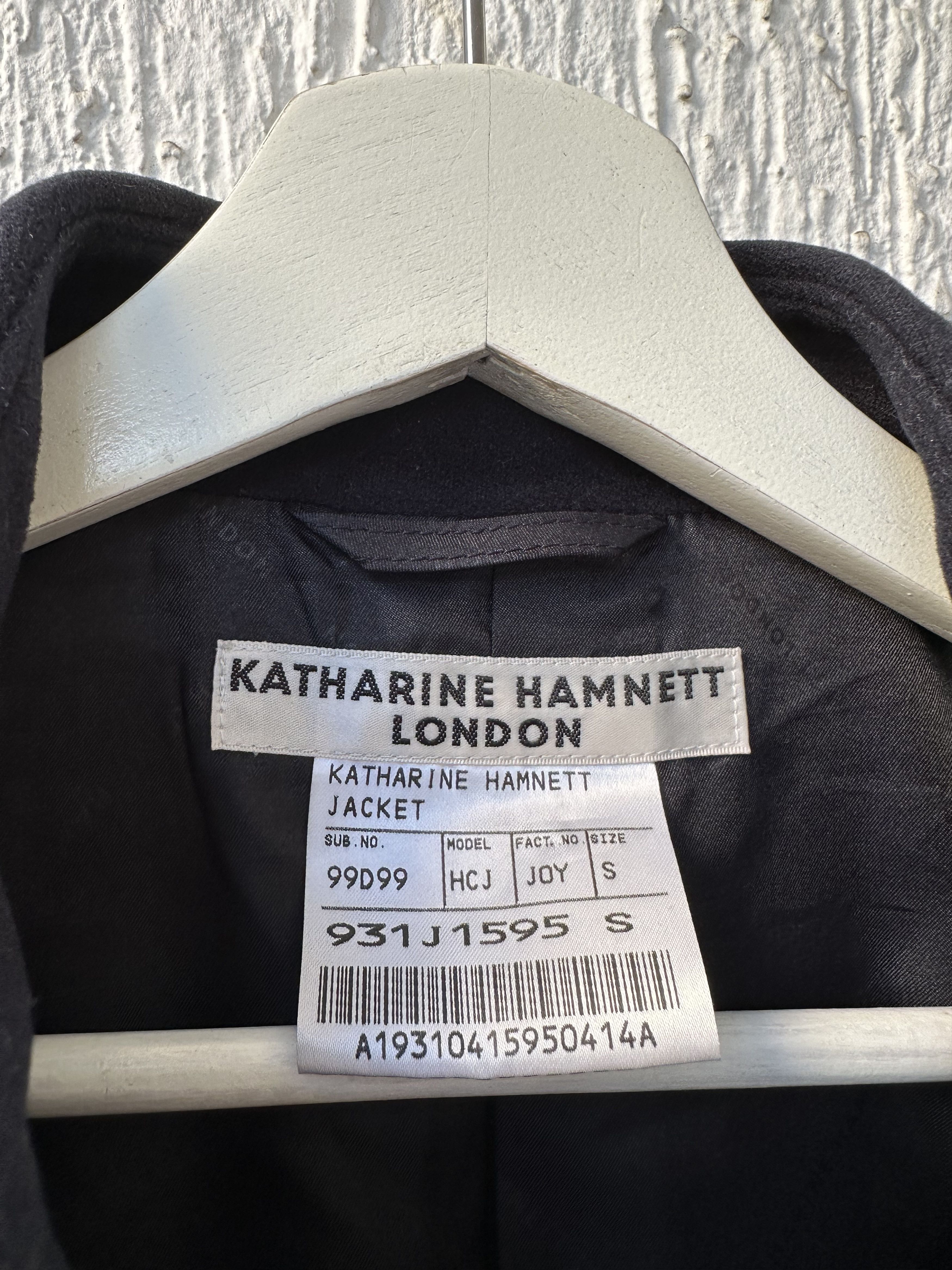 Katharine Hamnett London moleskin short coat Size US S / EU 44-46 / 1 - 5 Thumbnail