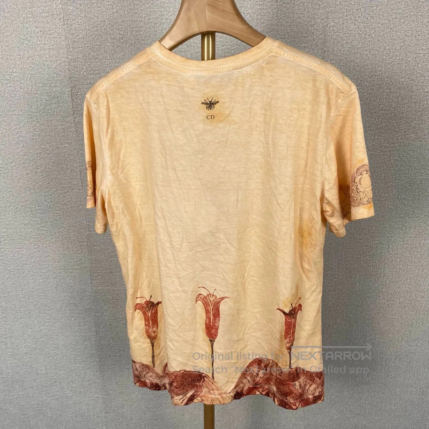 Dior dior yellow graphic print short sleeve t-shirt. Size US L / EU 52-54 / 3 - 2 Thumbnail