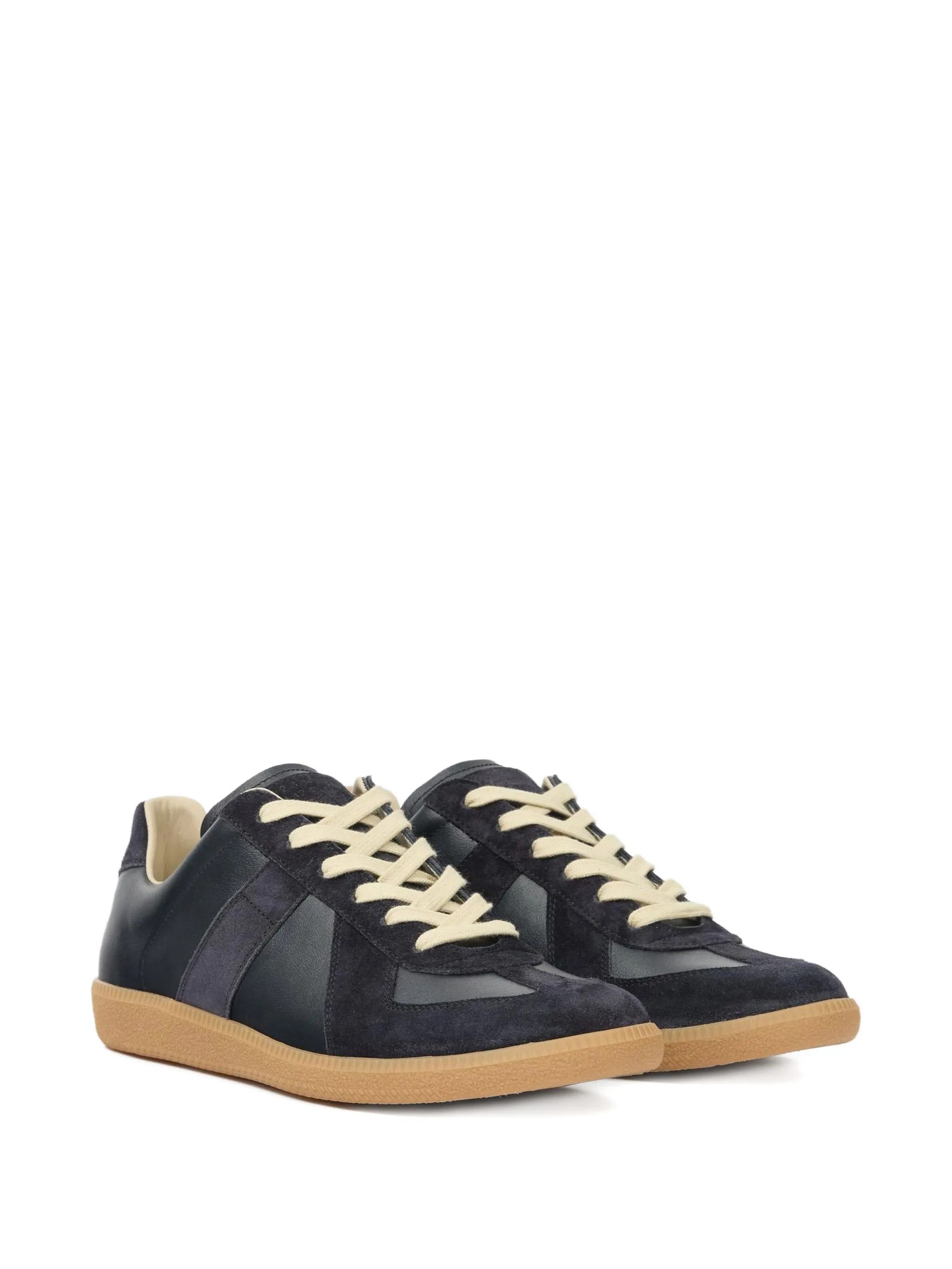 Maison Margiela o1w1db10526 Replica Low-Top Sneakers in Navy Blue Size US 9 / EU 42 - 2 Thumbnail