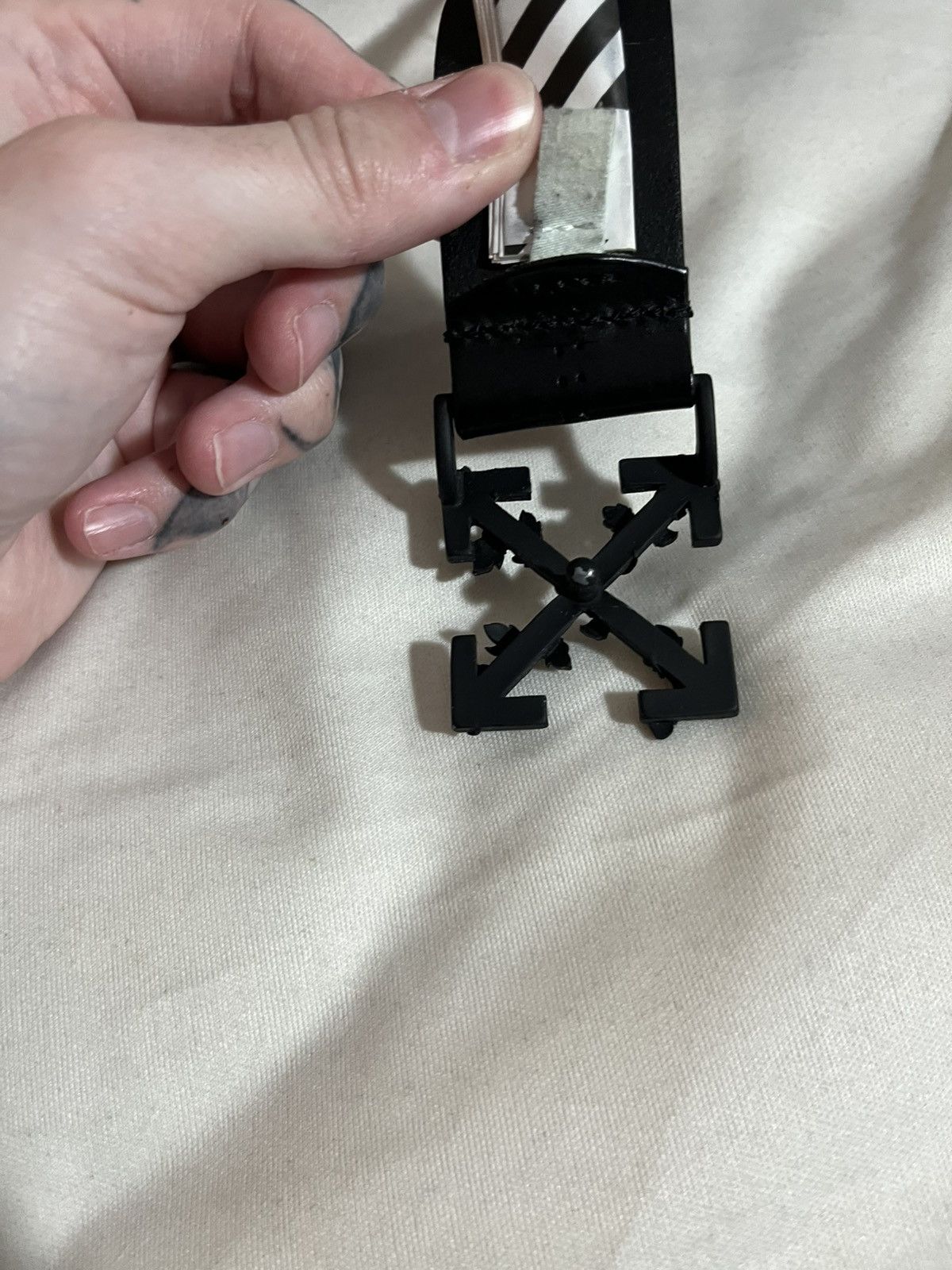 Off-White Off white black belt pink Size ONE SIZE - 8 Thumbnail