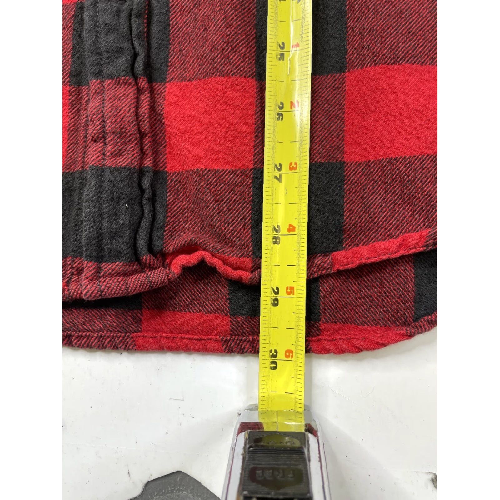Ralph Lauren Denim & Supply Ralph Lauren Flannel Shirt Plaid Red Black Cotton Mens Medium Size US M / EU 48-50 / 2 - 4 Thumbnail