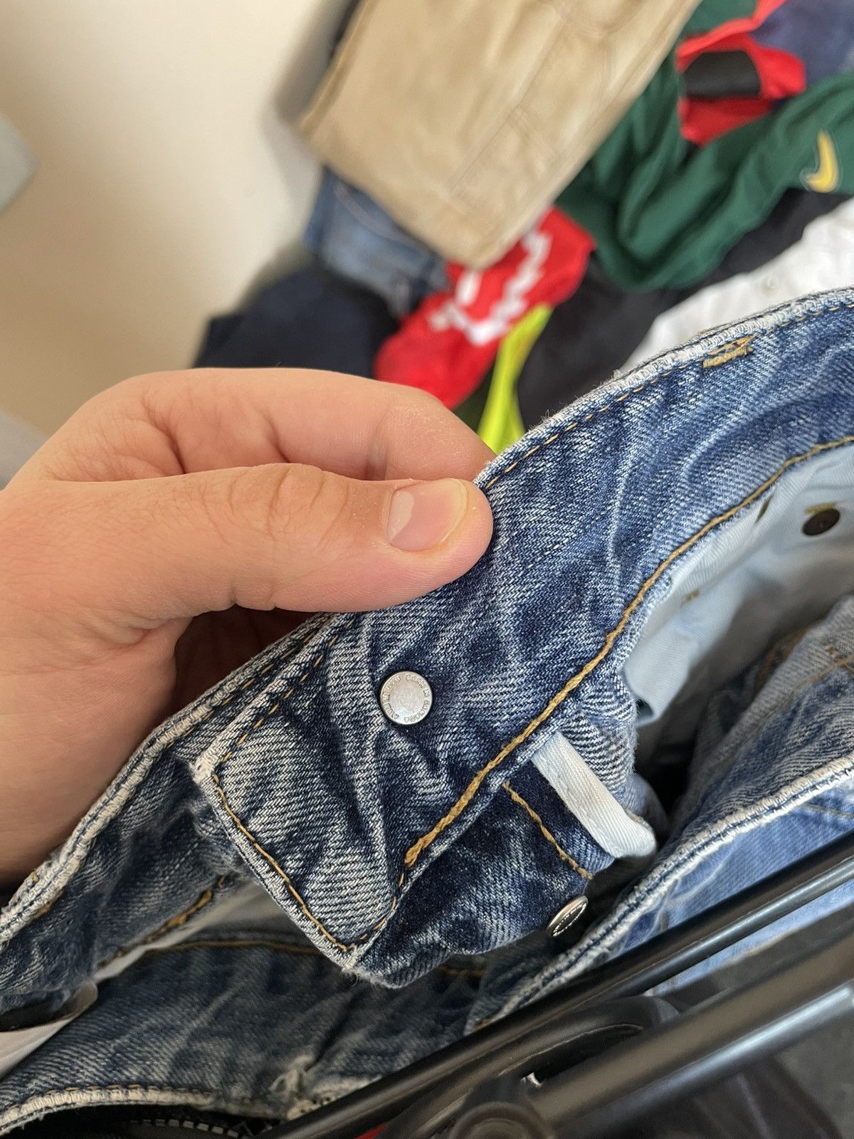 Dsquared2 × Japanese Brand Dsquared2 Jeans Denim Pants cyber punk dean den Size US 32 / EU 48 - 9 Thumbnail