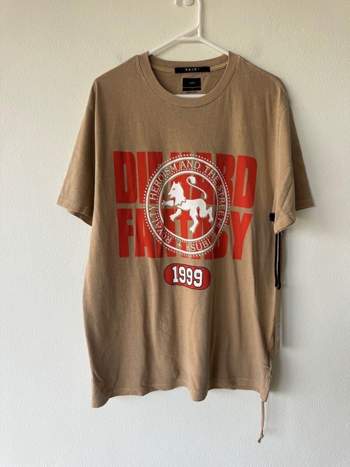 Ksubi new ksubi large l tee shirt kash tan die hard fantasy brown Size US L / EU 52-54 / 3 - 1 Thumbnail