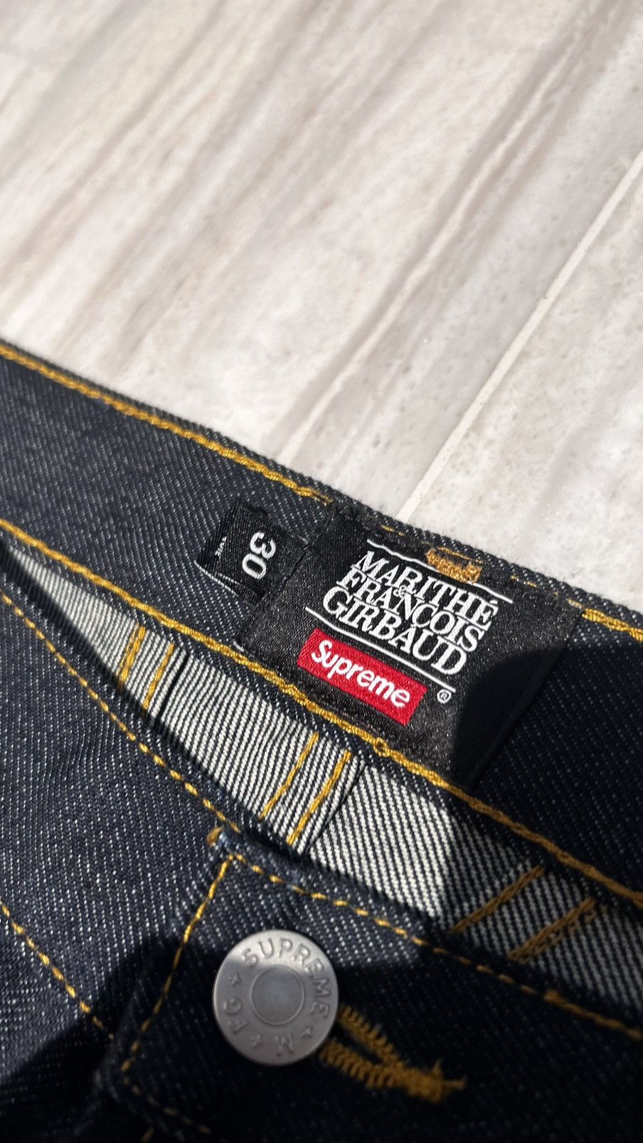 Supreme marithe francois girbaud supreme denim jeans Size US 30 / EU 46 - 3 Thumbnail