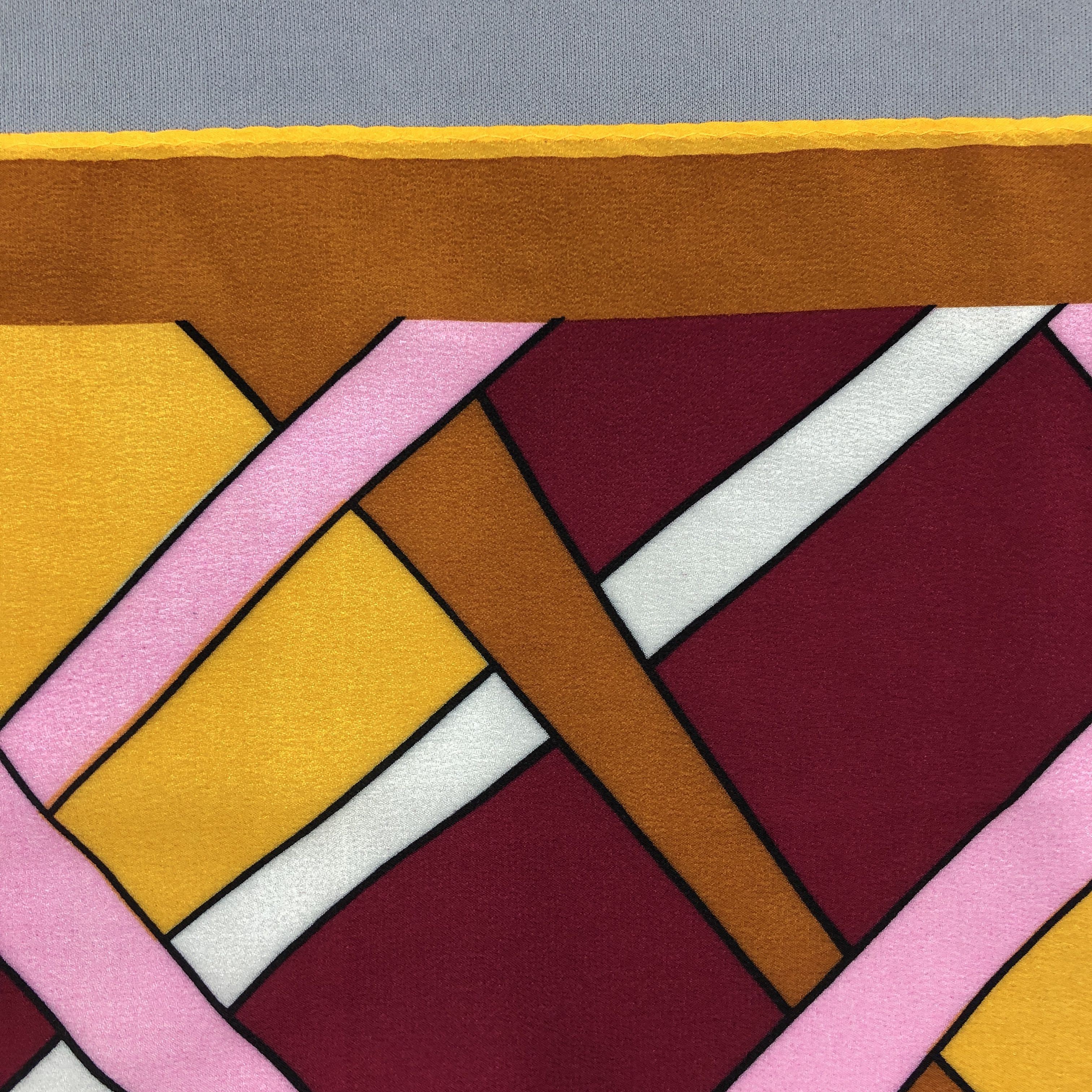 Japanese Brand × Vintage Vintage SILK Scarf Twill Stole Wraps Scarves Size ONE SIZE - 9 Thumbnail