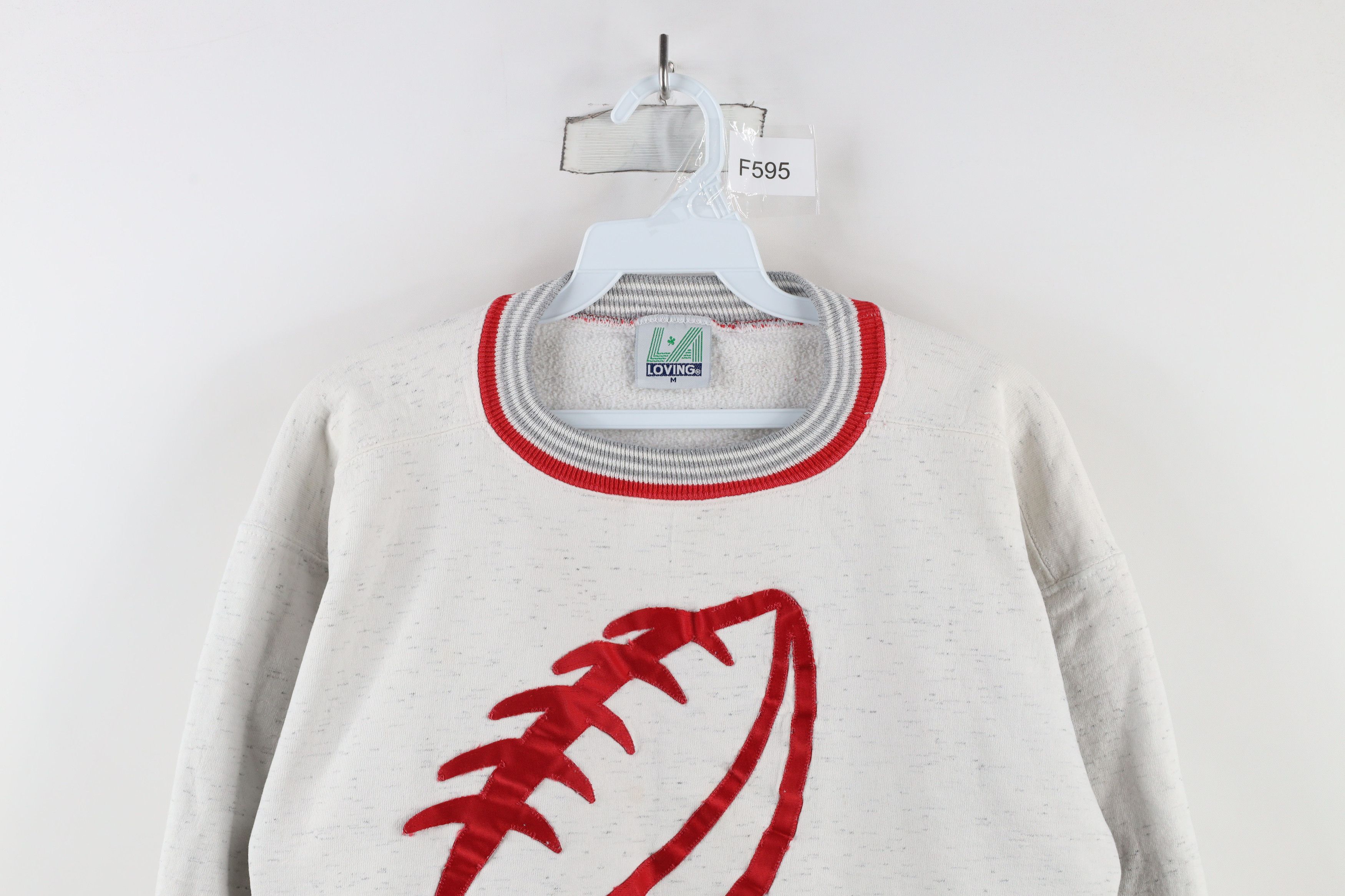 Vintage Vintage 90s Ohio State University Football Sweatshirt USA Size M / US 6-8 / IT 42-44 - 2 Thumbnail