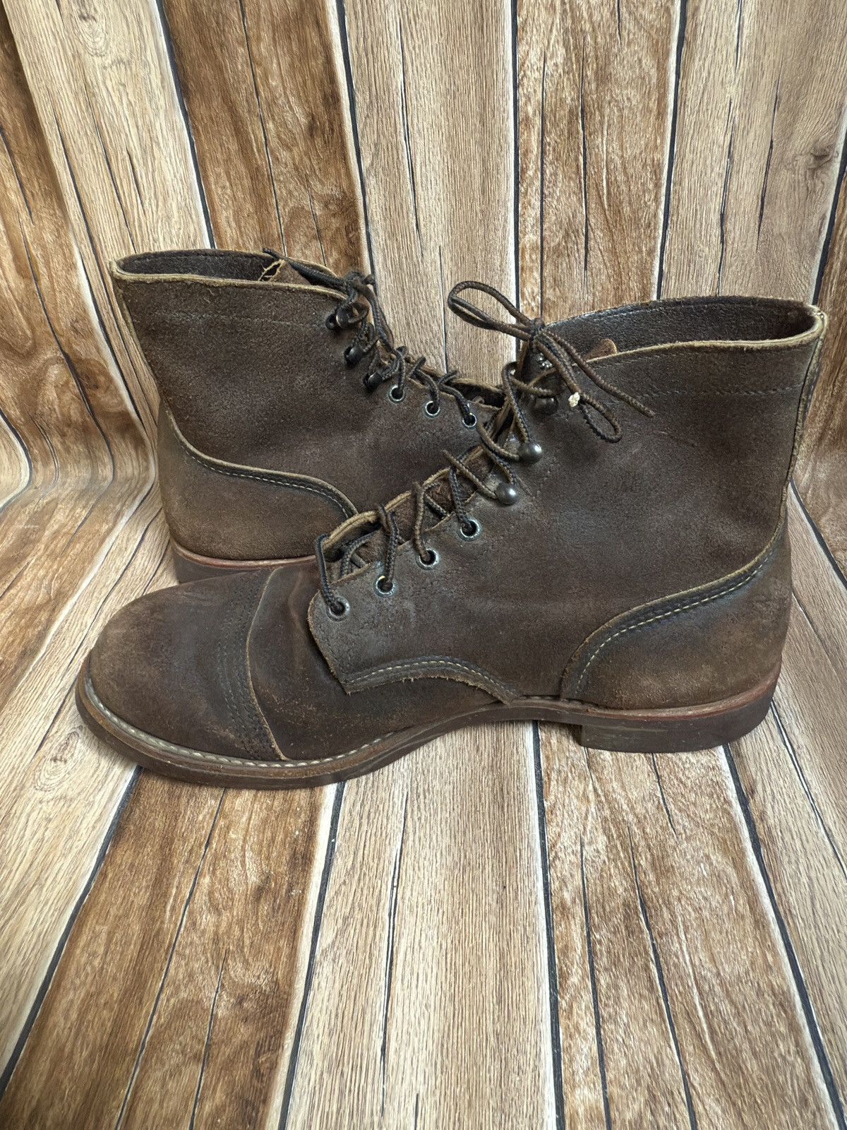 Red Wing Muleskinner iron ranger boots Size US 11 / EU 44 - 7 Thumbnail