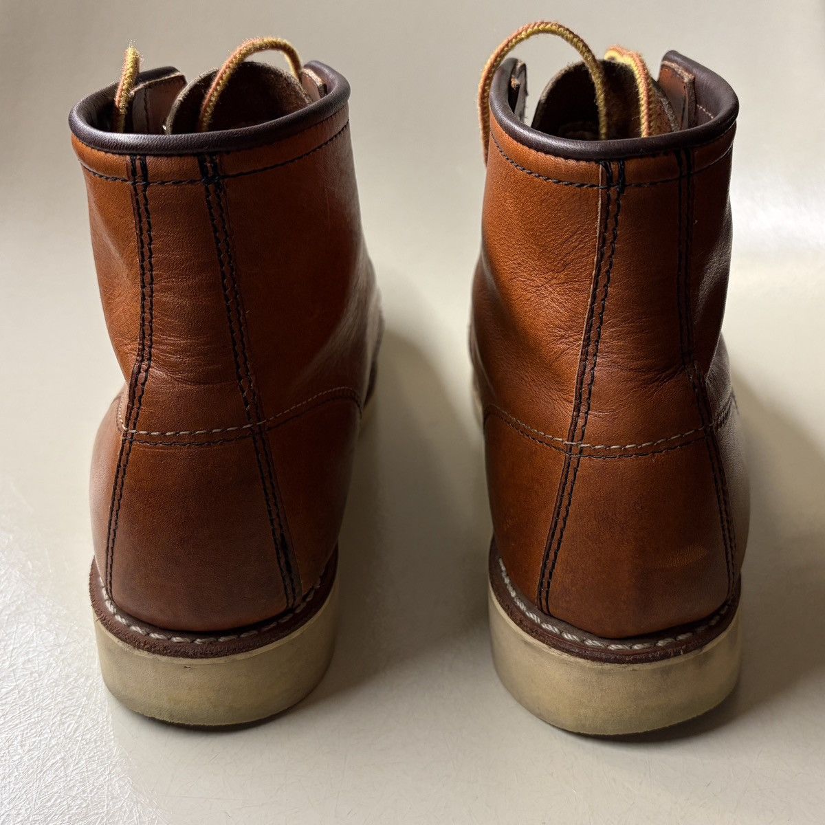 Red Wing Red Wing Classic Moc in Oro Legacy Leather - 3375 Size US 8.5 / IT 38.5 - 7 Thumbnail